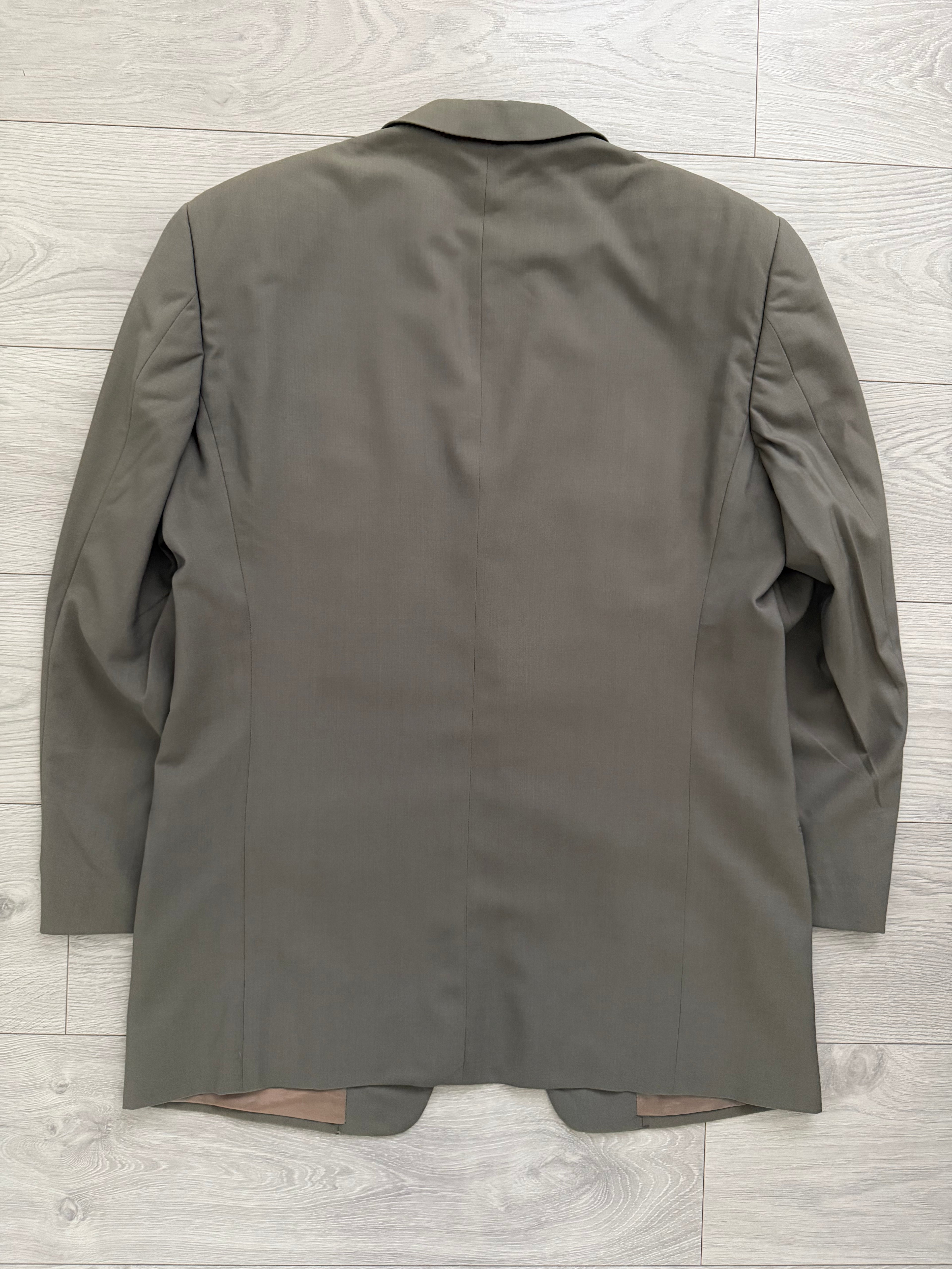 Armani 1990s 3B Wool Sport Jacket Blazer Mushroom Taupe - Size L