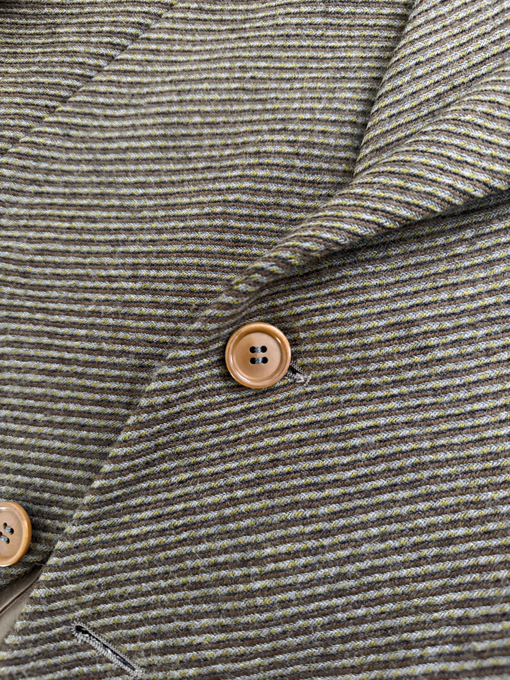 Giorgio Armani 1970s 2B Textured Twill Sport Jacket Blazer  - Size XS