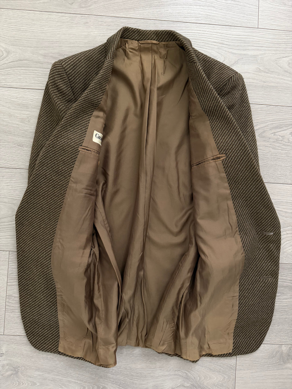 Giorgio Armani 1970s 2B Textured Twill Sport Jacket Blazer  - Size XS