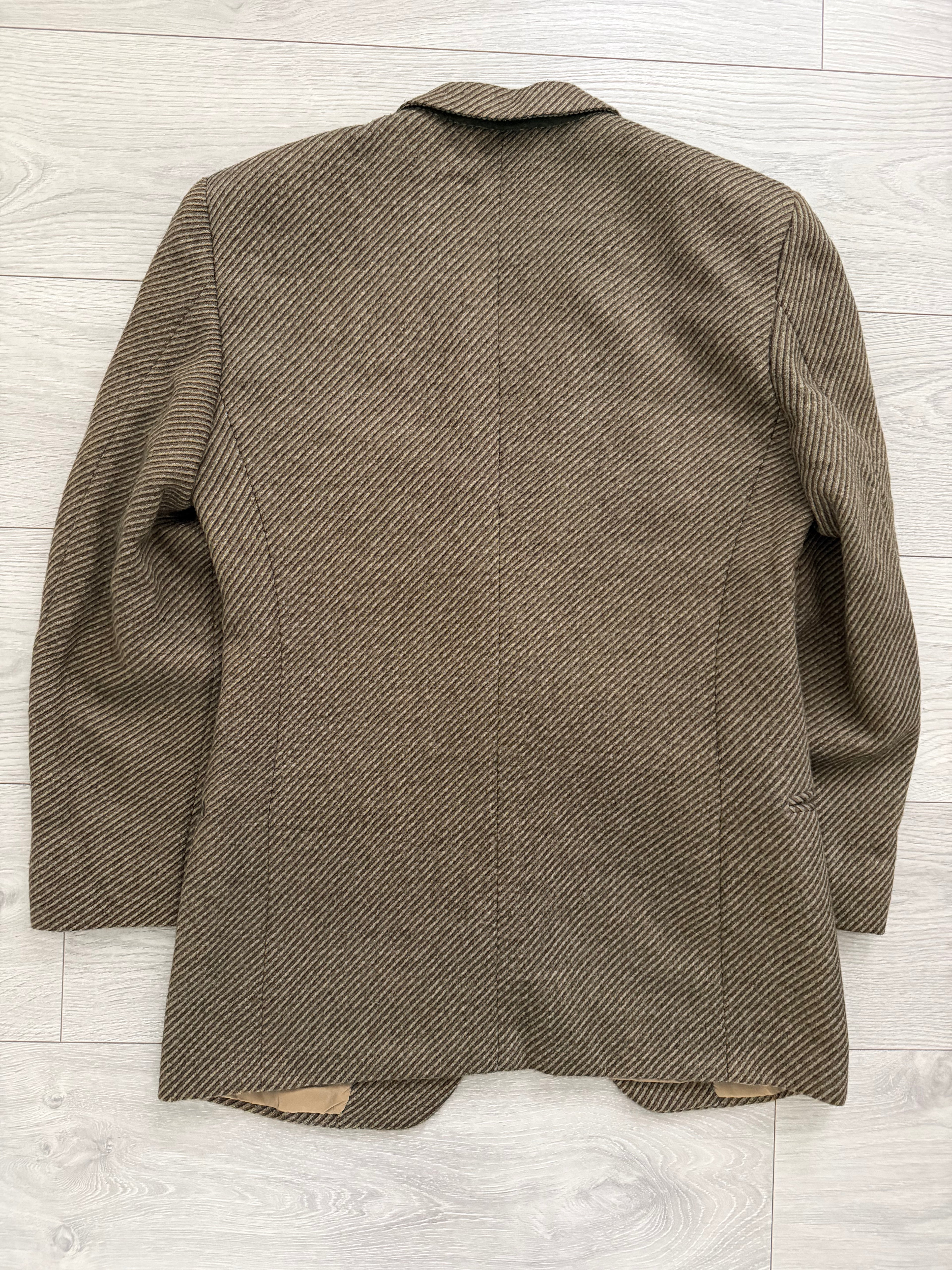 Giorgio Armani 1970s 2B Textured Twill Sport Jacket Blazer  - Size XS