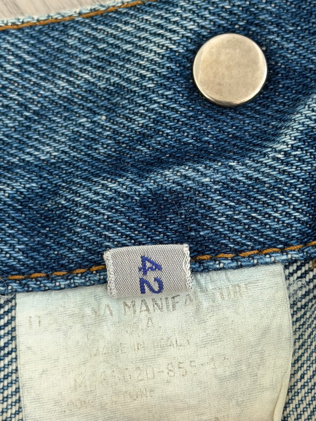 Valentino 1980s Denim Trucker Jacket - Size L