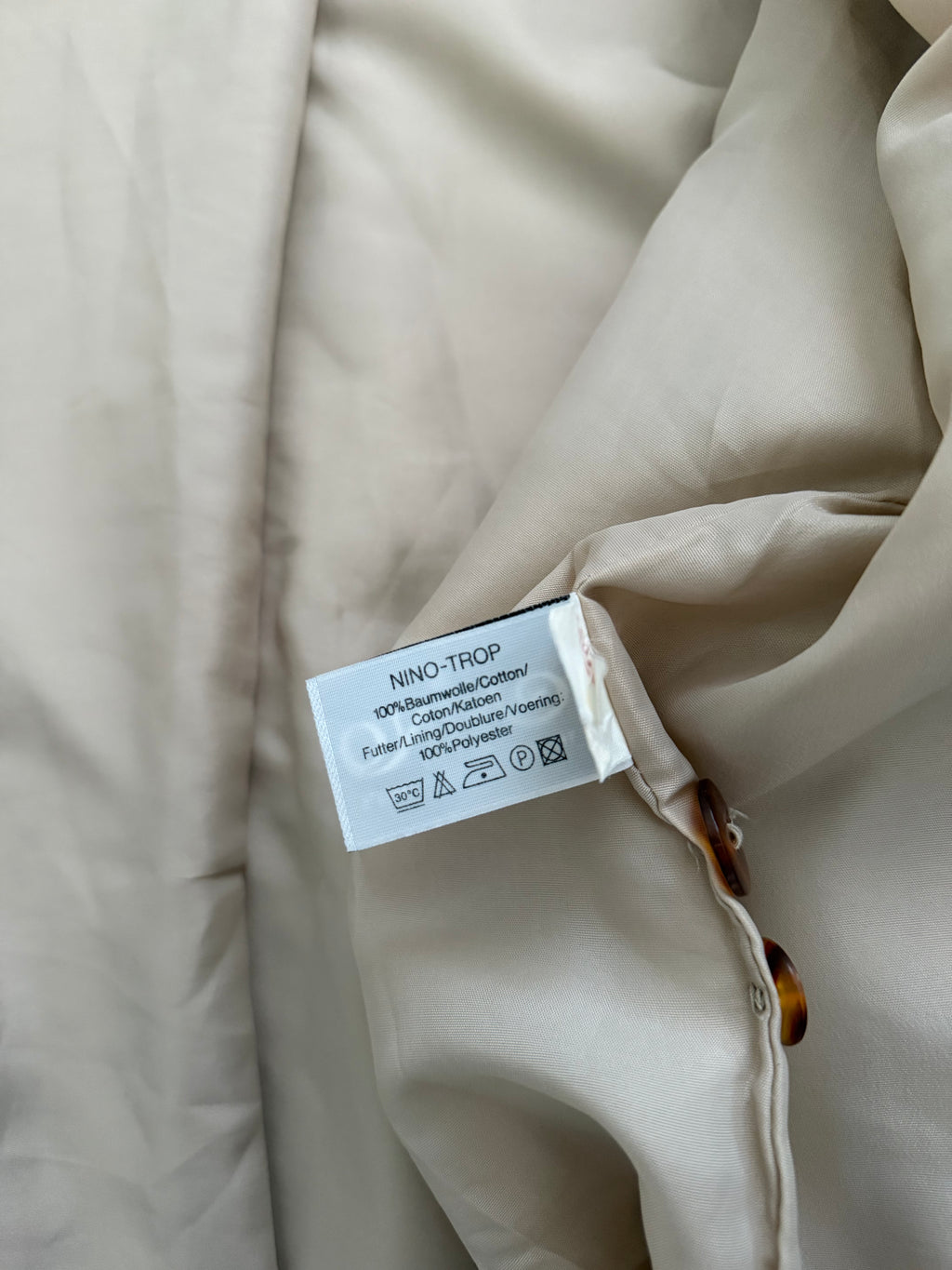 1990s Vintage Pleat Flap Cotton Swing Jacket - Size M