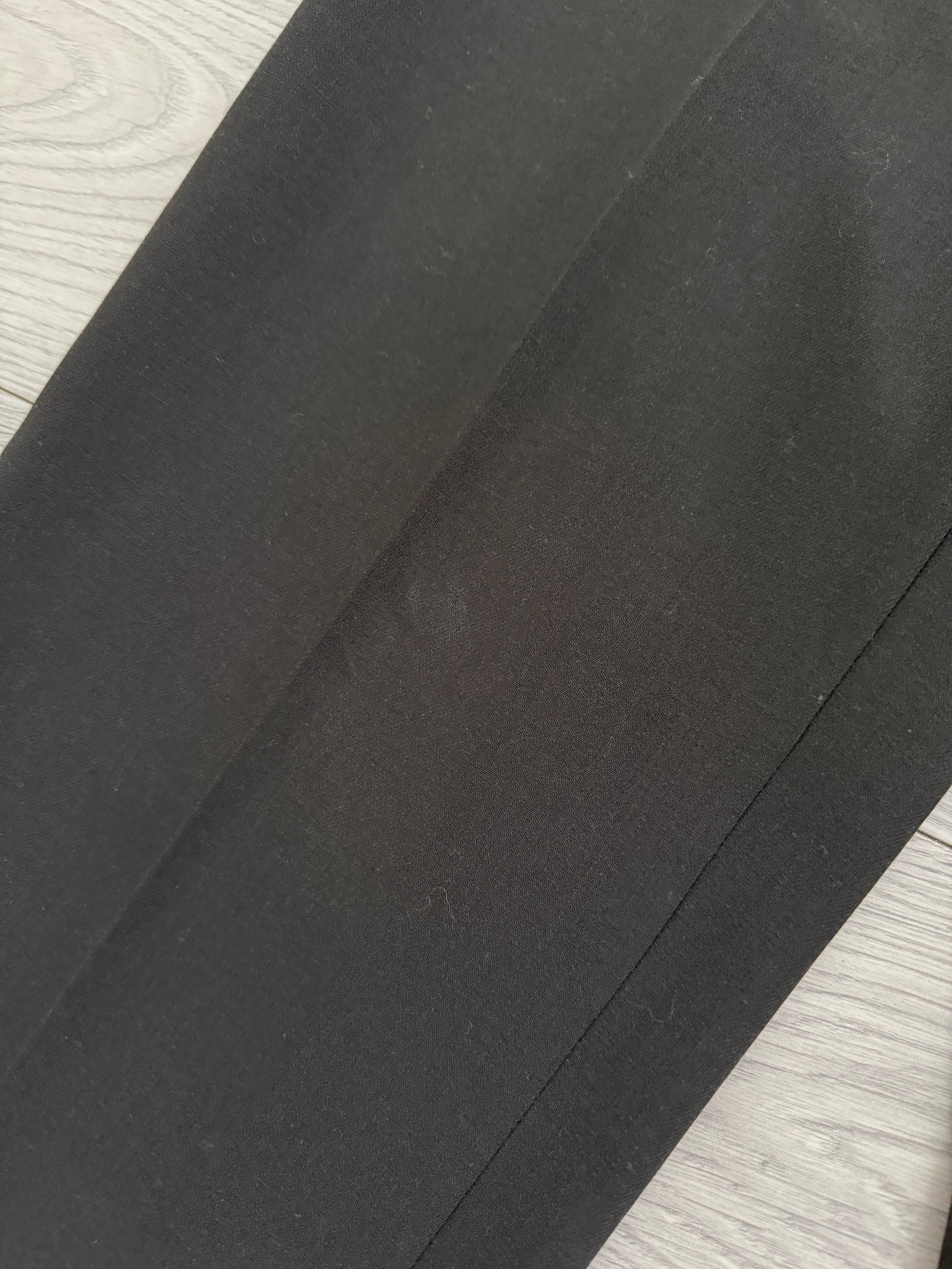 Emporio Armani 1990s 3B Draped Wool Suit Espresso Black - Size S Jacket / 30" Waist