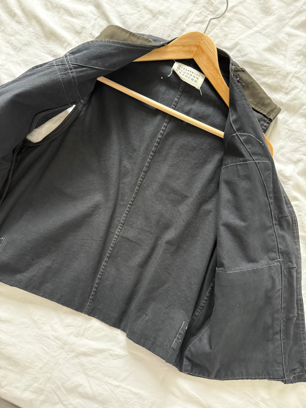 Maison Martin Margiela SS2001 Artisanal Line (0)(10) Reconstructed 3D Cargo Pocket Vest - Size M