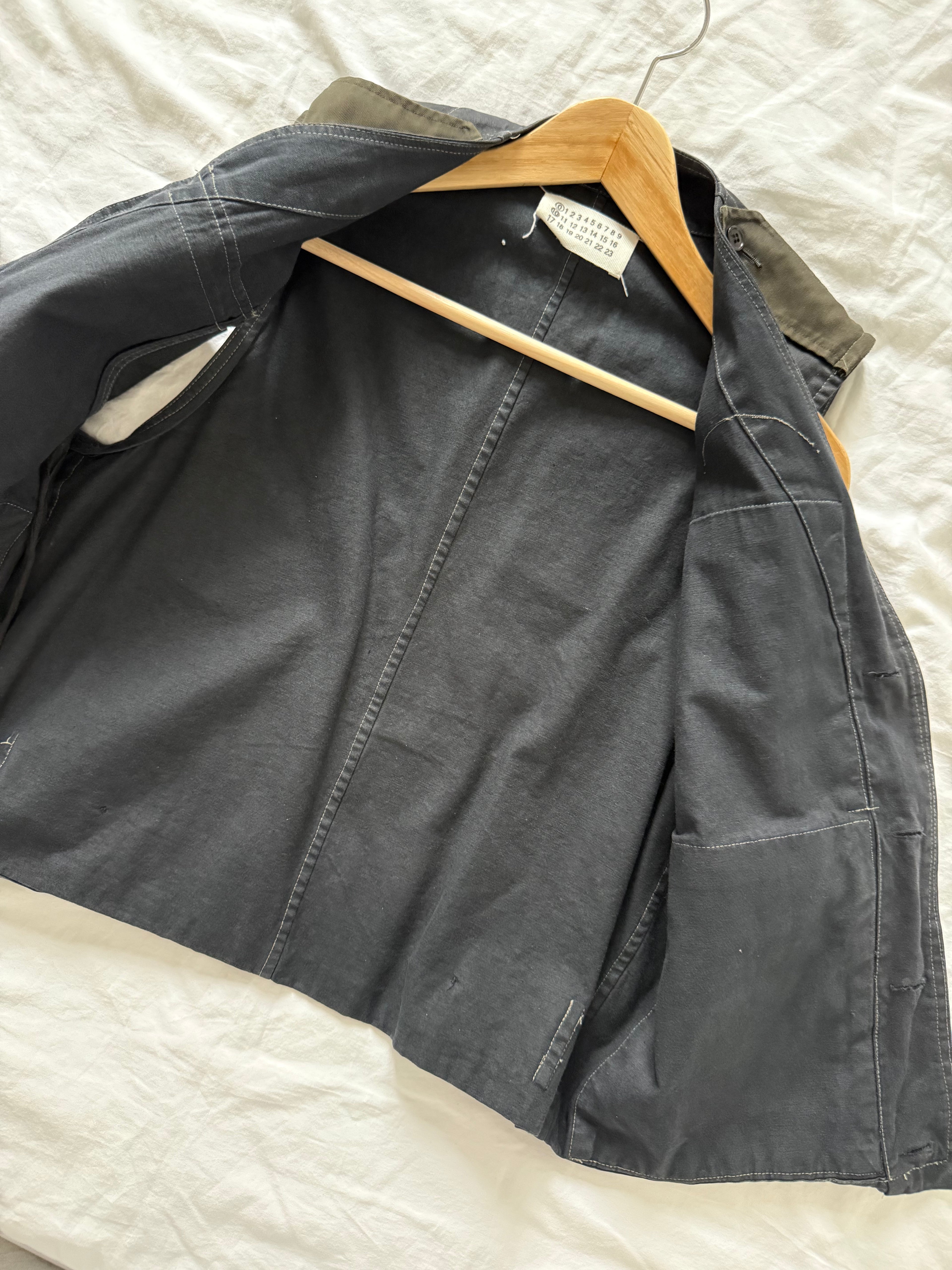 Maison Martin Margiela SS2001 Artisanal Line (0)(10) Reconstructed 3D Cargo Pocket Vest - Size M