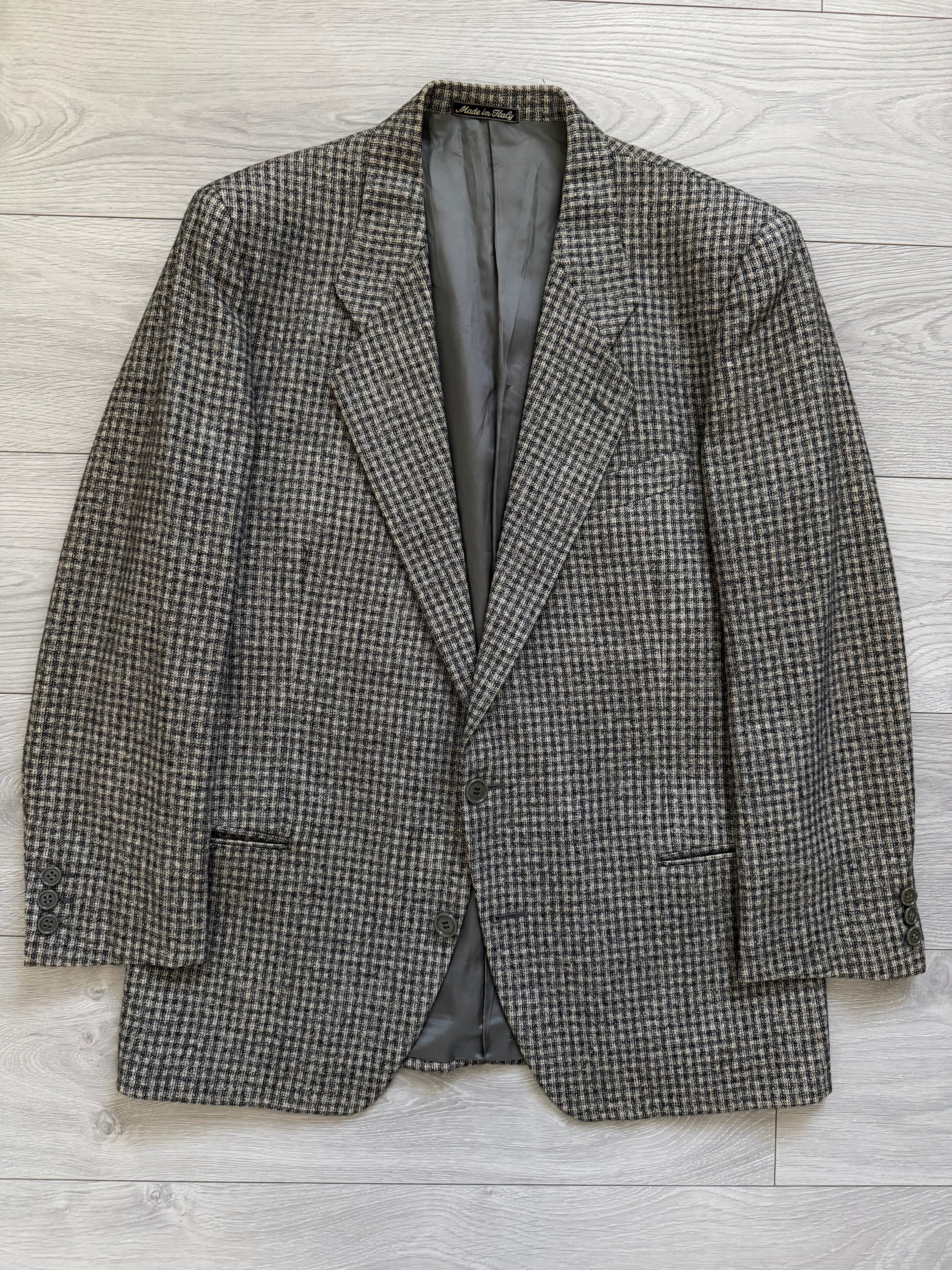Giorgio Armani 1970s 2B Wool Sport Jacket Blazer - Size L