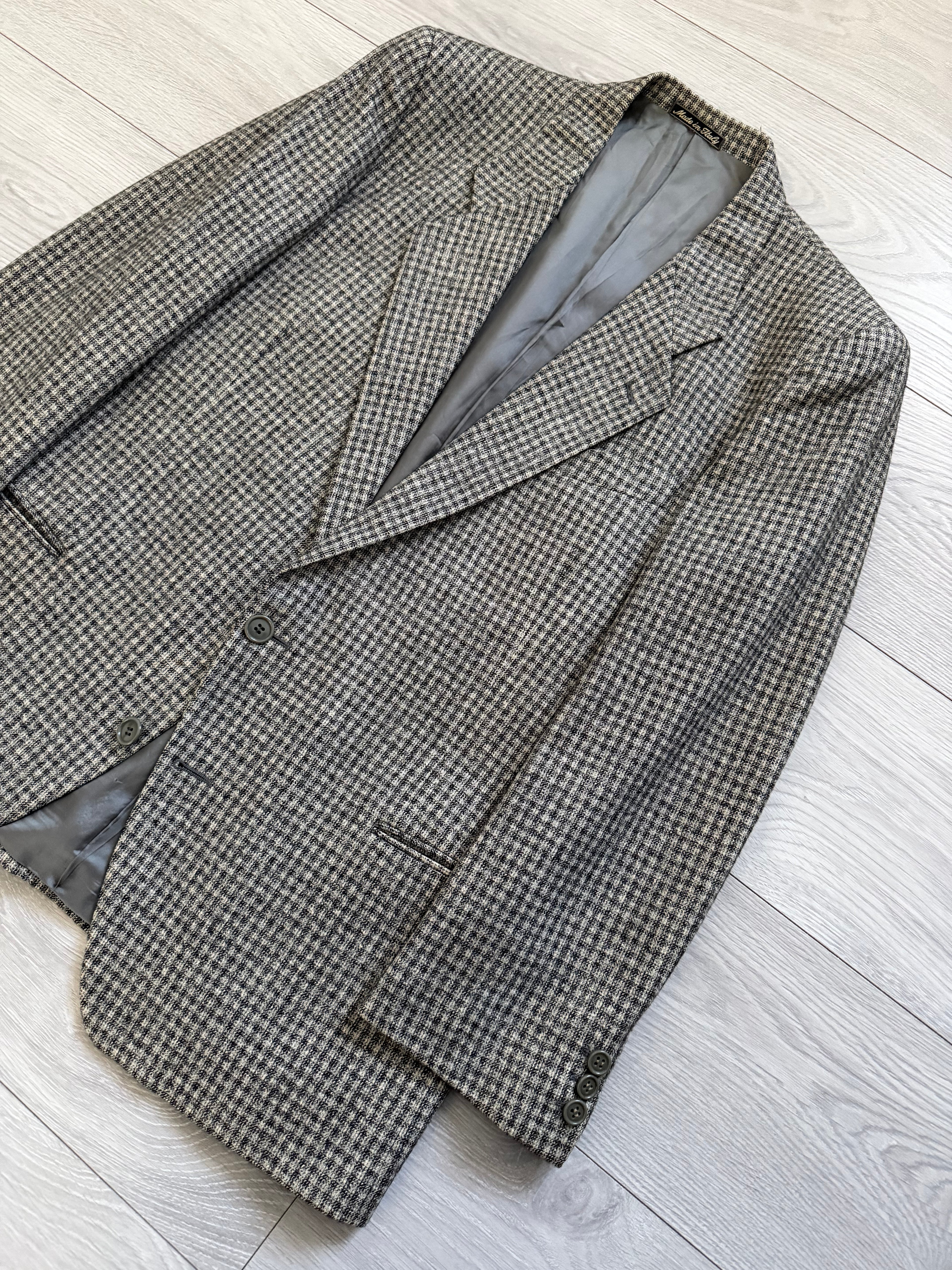 Giorgio Armani 1970s 2B Wool Sport Jacket Blazer - Size L