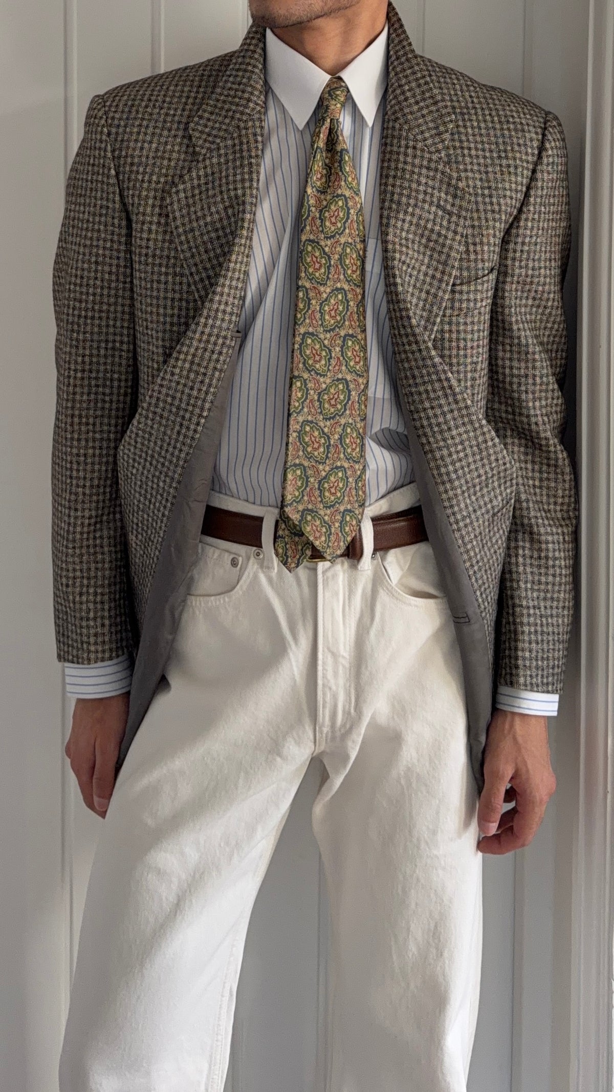 Giorgio Armani 1970s 2B Wool Sport Jacket Blazer - Size L