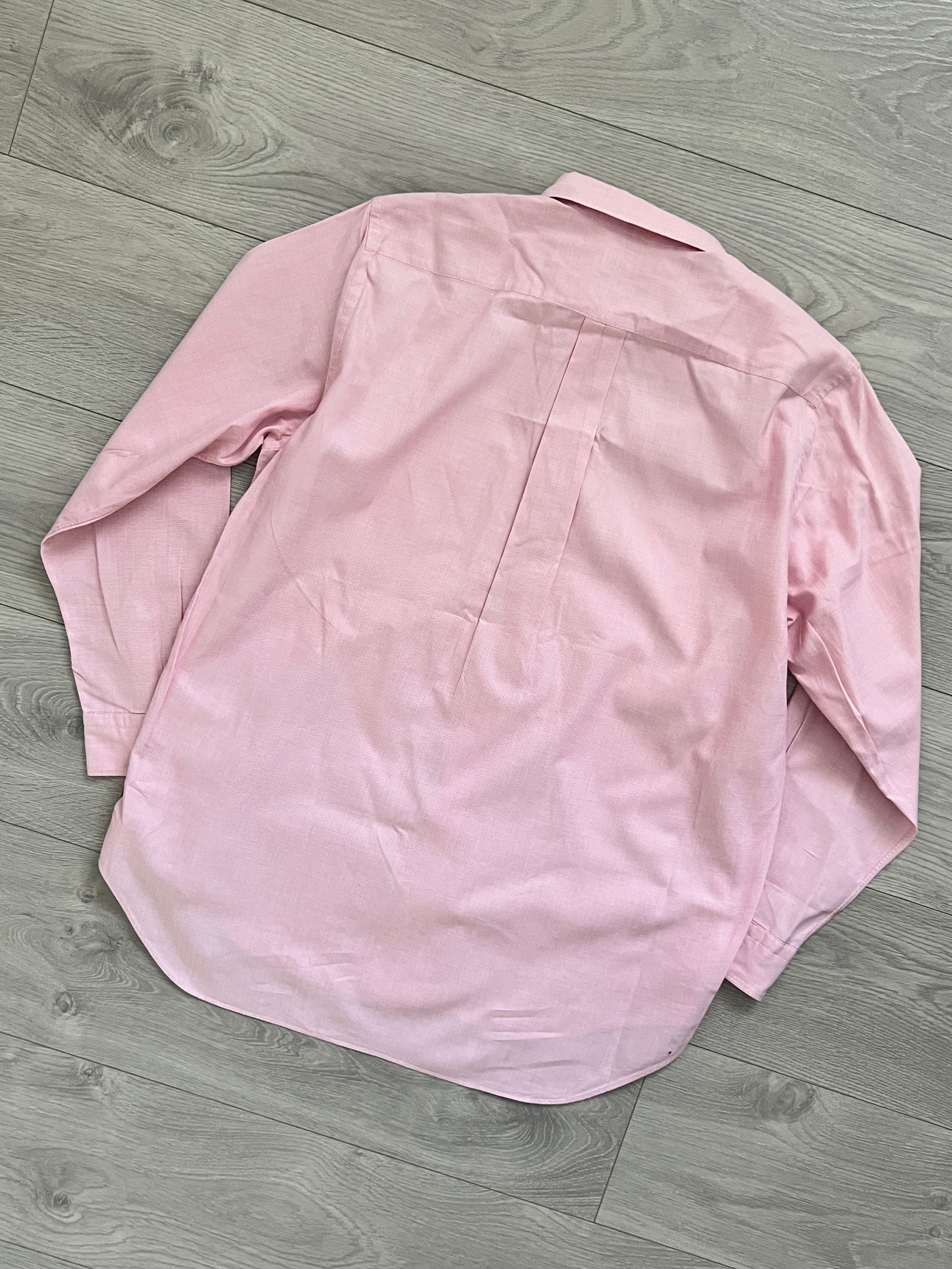 Comme Des Garcons Homme AD2001 Pink Relaxed Shirt - Size M