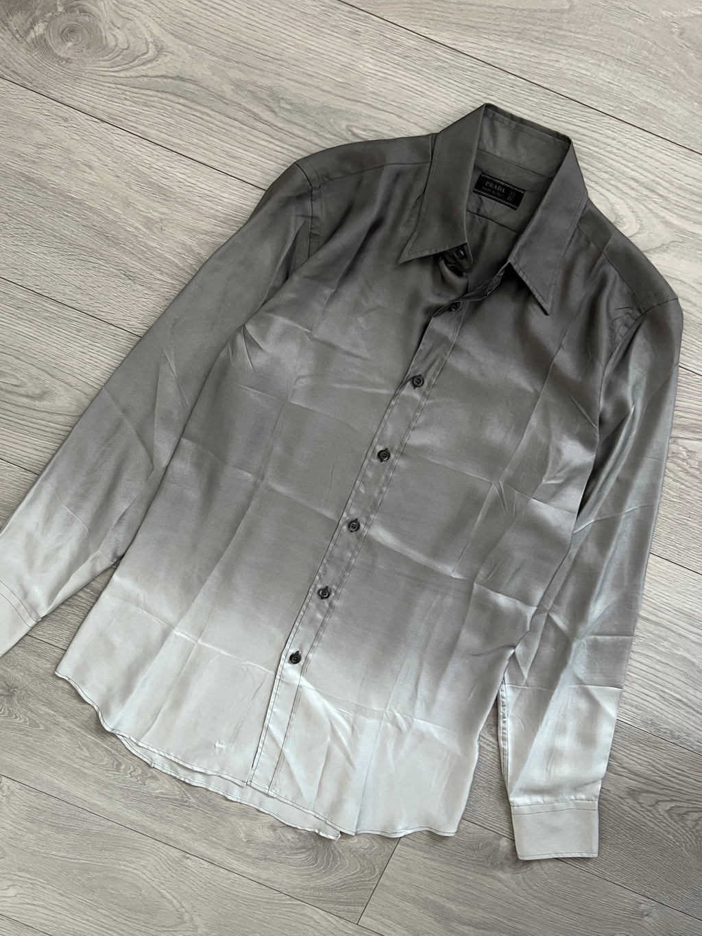 Prada FW2007 Gradient Silk Shirt - Size M