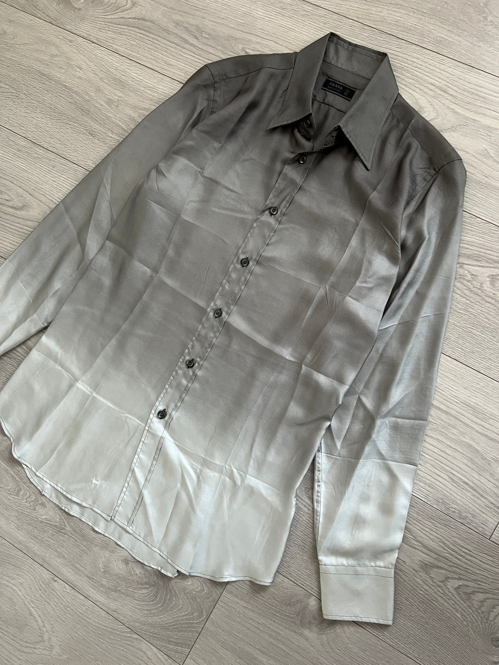 Prada FW2007 Gradient Silk Shirt - Size M