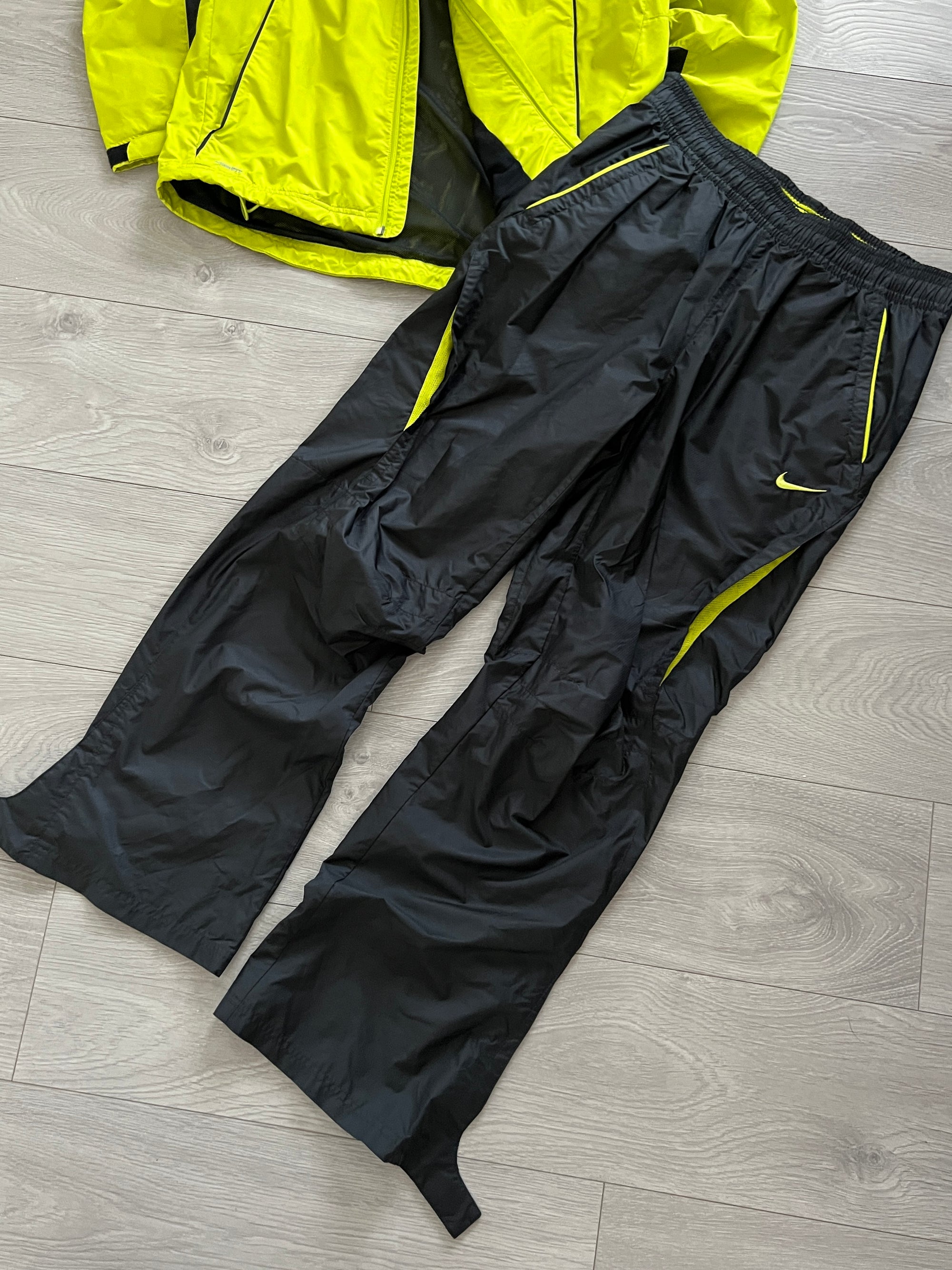 Nike Storm Fit 00s Waterproof Technical Vent Jacket & Pants Set - Size L