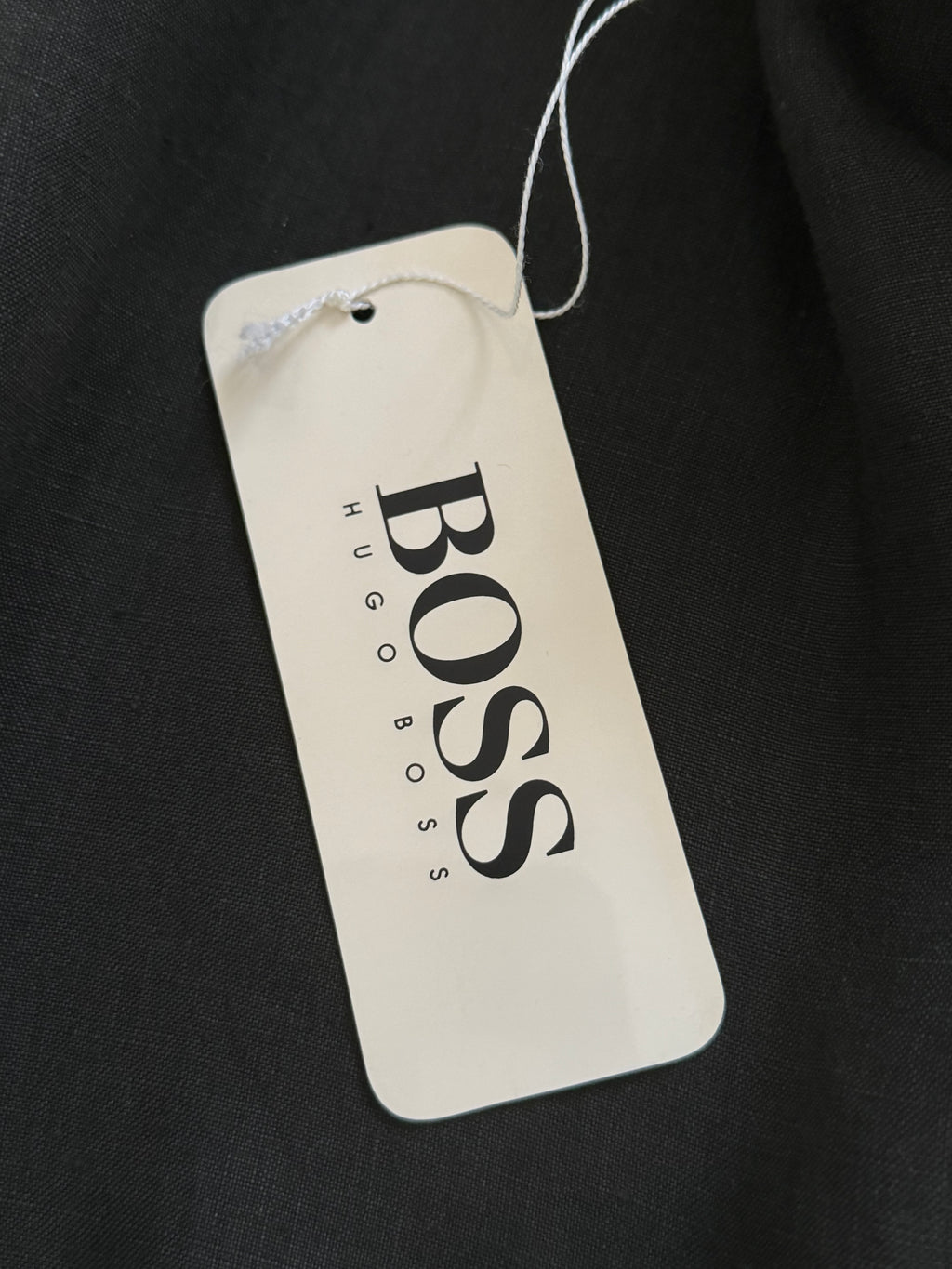 Hugo Boss 1980s 'Daktari' Linen Safari Field Jacket - Size XL