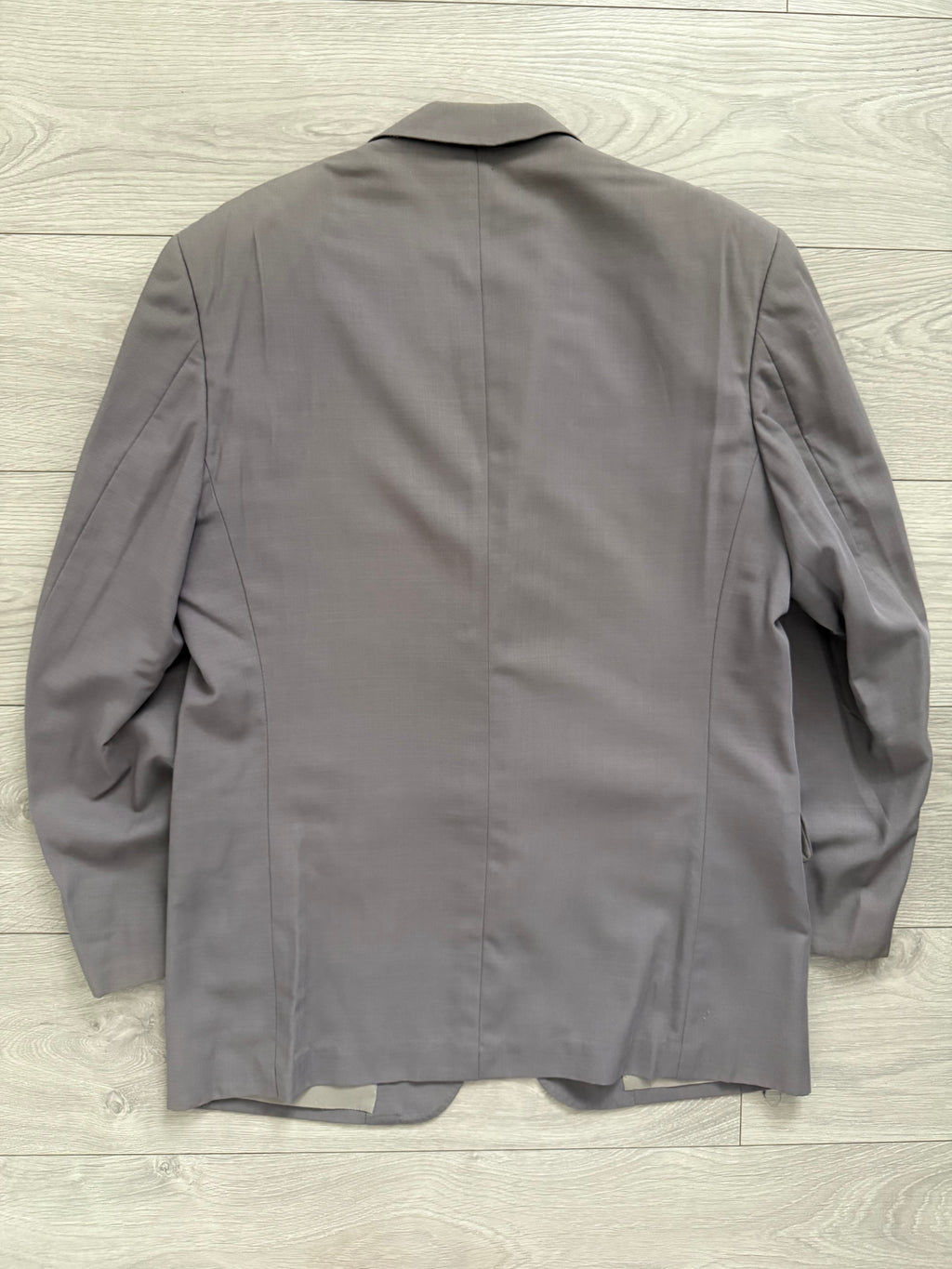 Christian Dior 1980s 2B Pleated Wool Suit - Size L Jacket / 32" Waist