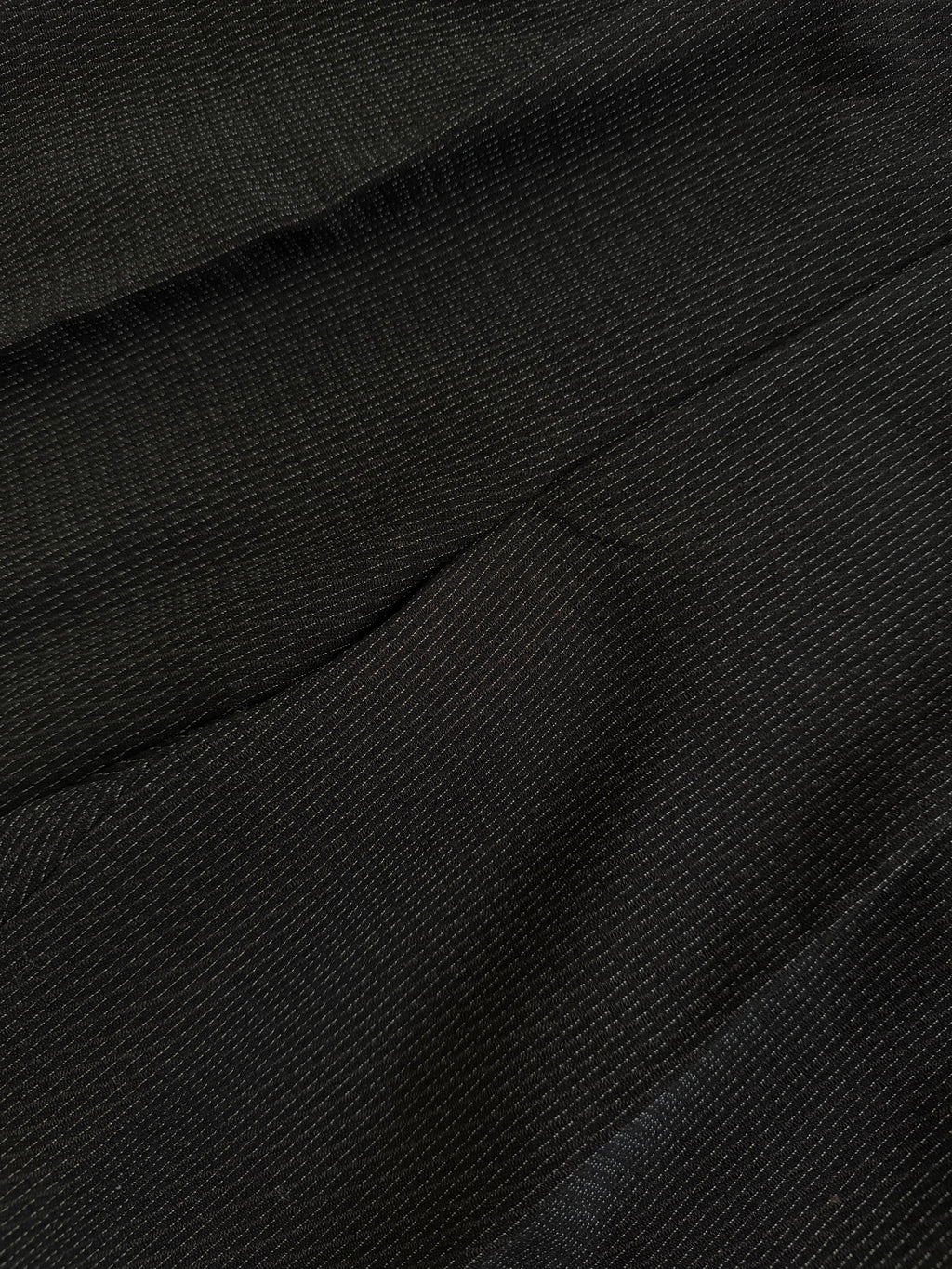 Verri Uomo Armani 1990s Peaked Lapel Double Breasted 6B Wool Textured Brown Suit - Size S Jacket / 32" Waist