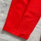 Comme Des Garcons Homme AW1993 Pleated Red Trousers - Size 32