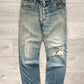 Helmut Lang 1998 Knee Blowout Vintage Denim Jeans - Size 34