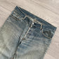 Helmut Lang 1998 Knee Blowout Vintage Denim Jeans - Size 34