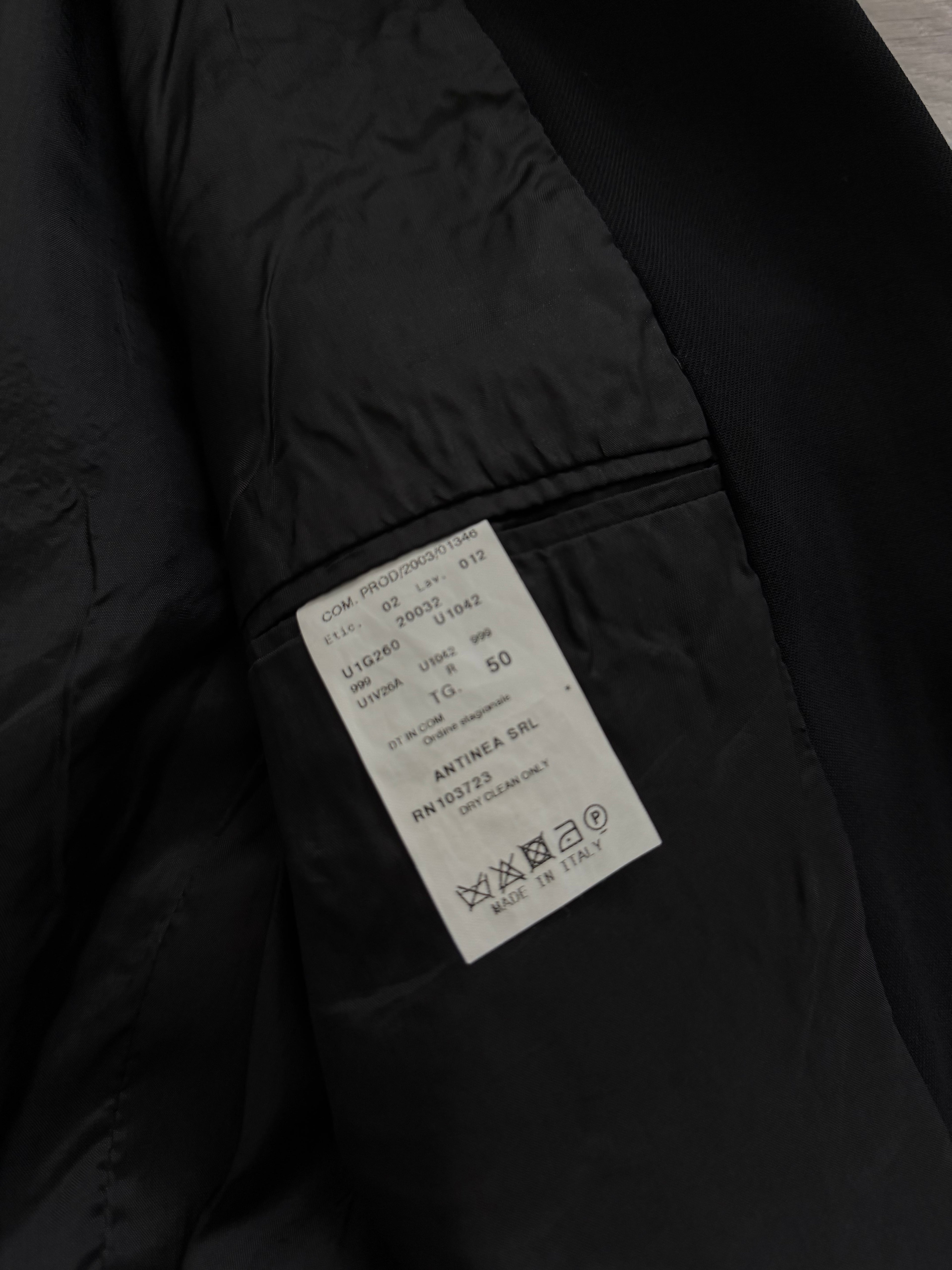 Emporio Armani 1990s 3B Draped Wool Suit - Size L Jacket / 34" Waist