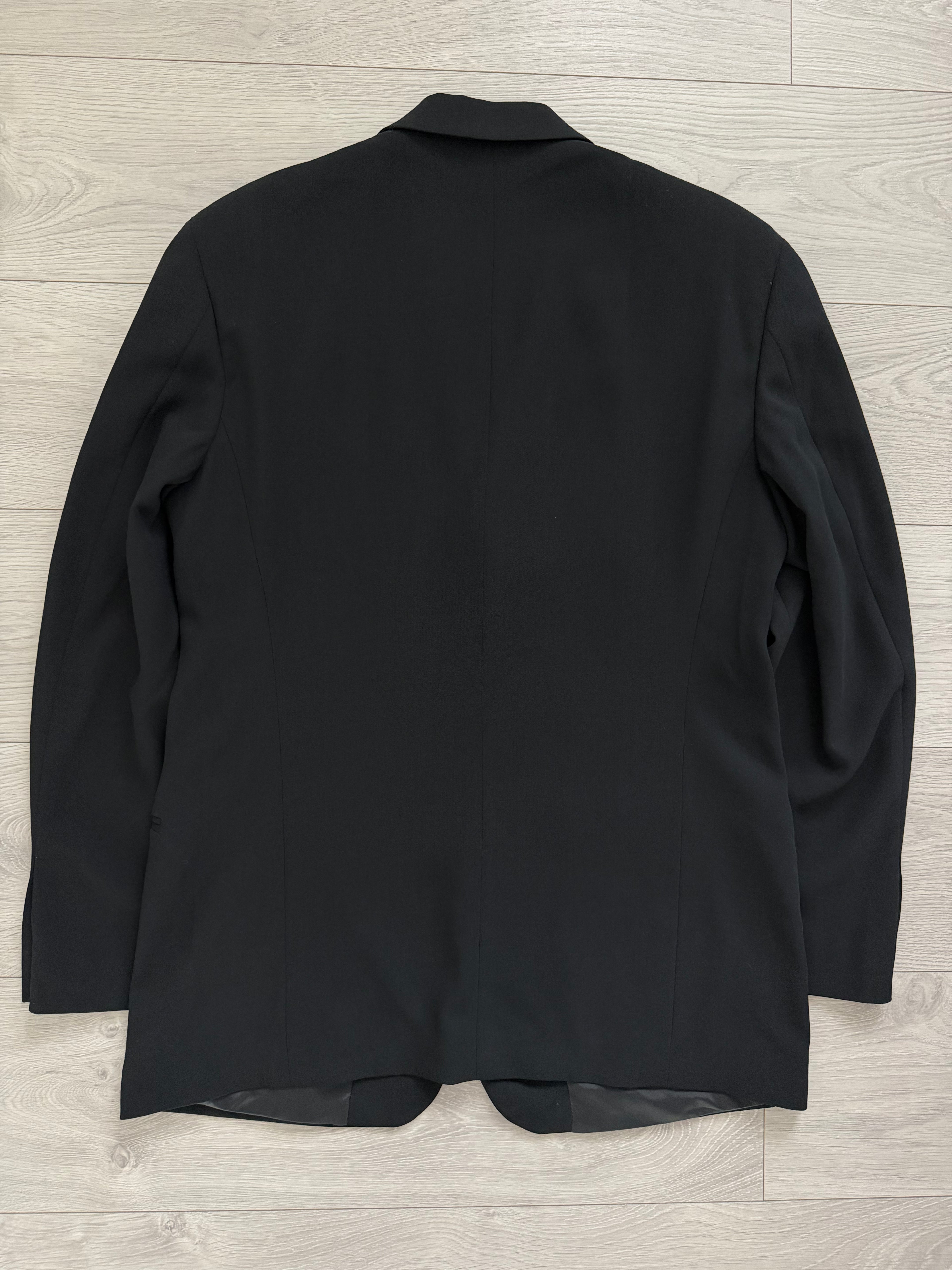 Emporio Armani 1990s 3B Draped Wool Suit - Size L Jacket / 34" Waist