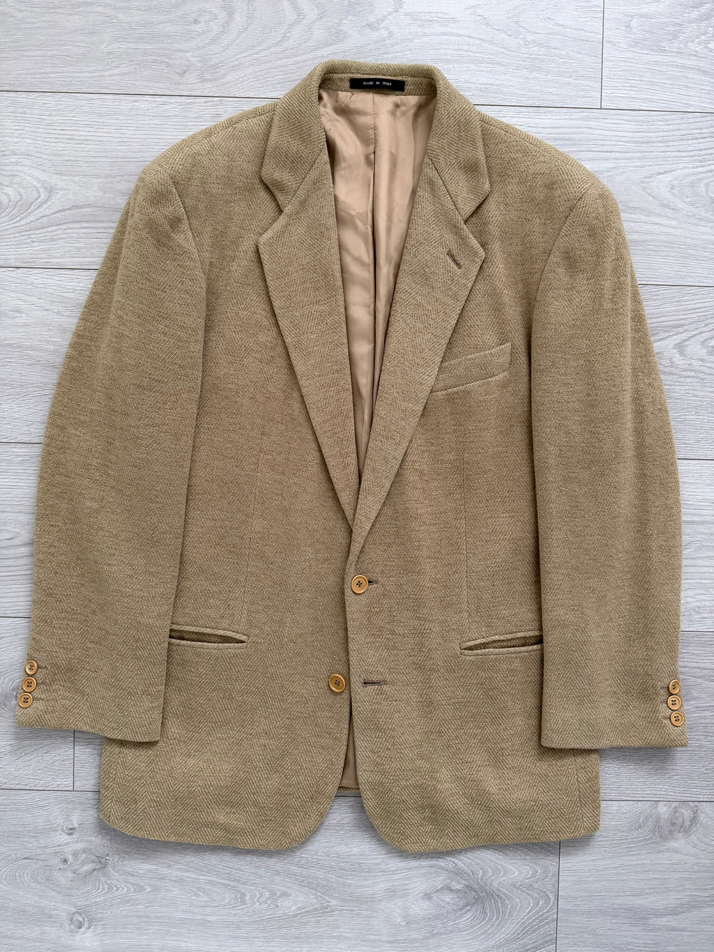 Emporio Armani 1994 2B Soft Wool Blend Sport Jacket Blazer - Size L
