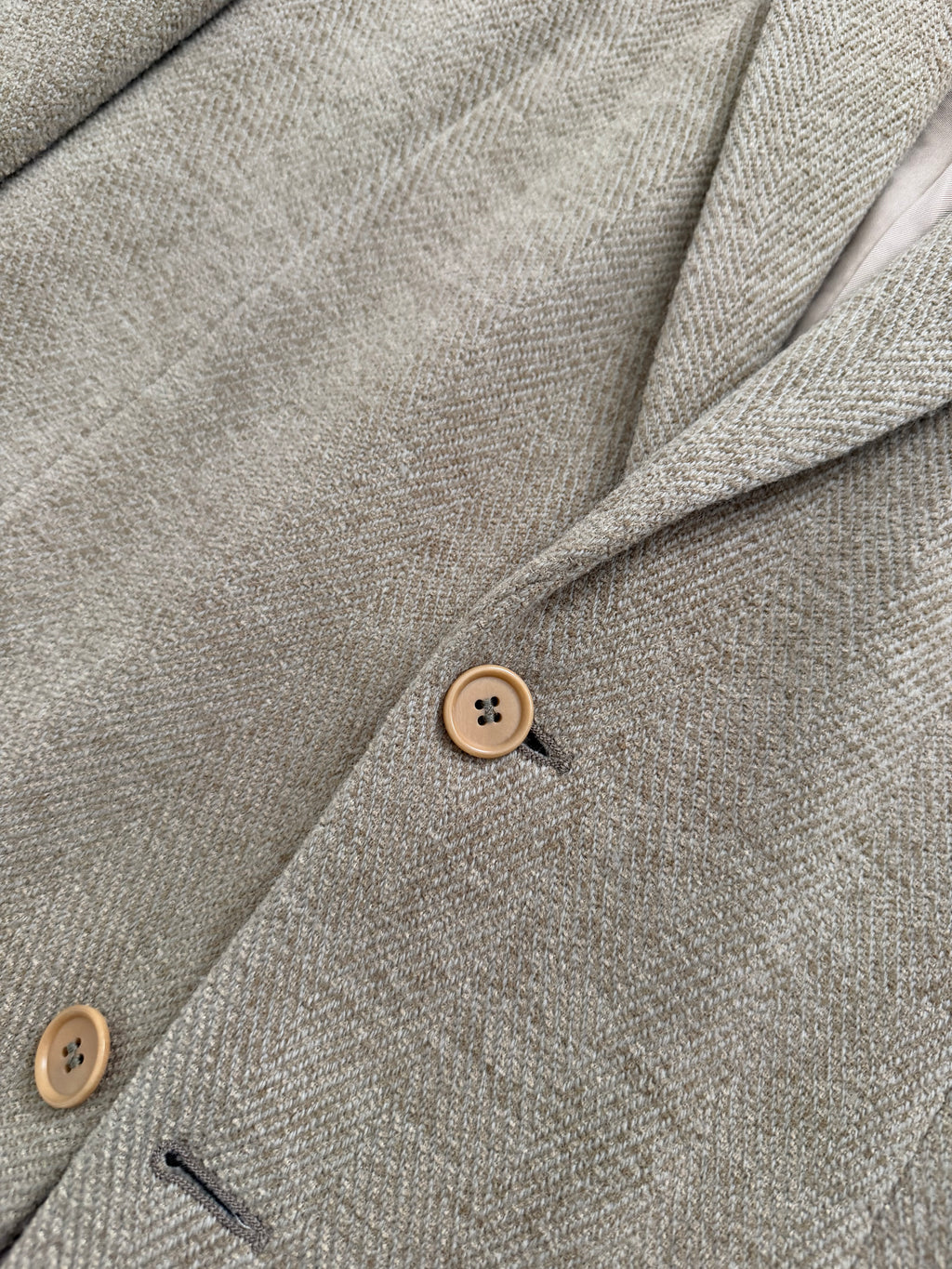 Emporio Armani 1994 2B Soft Wool Blend Sport Jacket Blazer - Size L