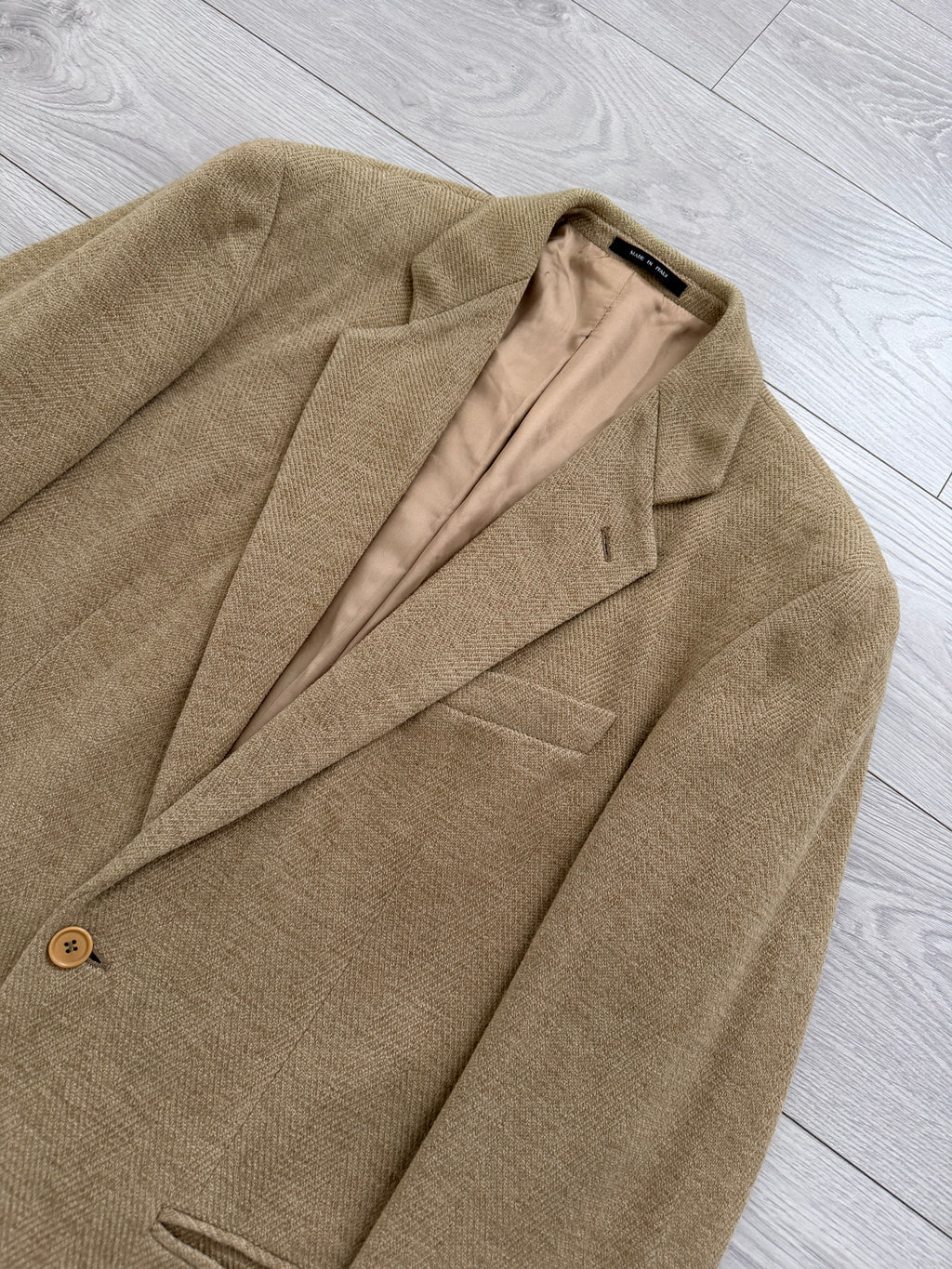 Emporio Armani 1994 2B Soft Wool Blend Sport Jacket Blazer - Size L
