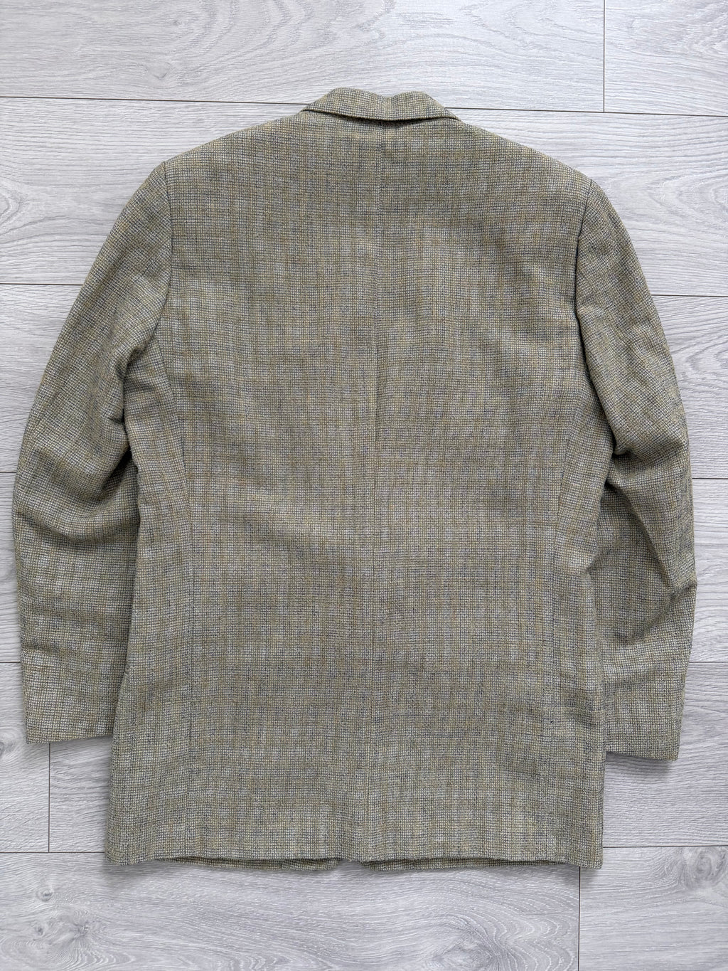 Giorgio Armani 1980s 2B Wool Linen Textured Sport Jacket Blazer - Size S