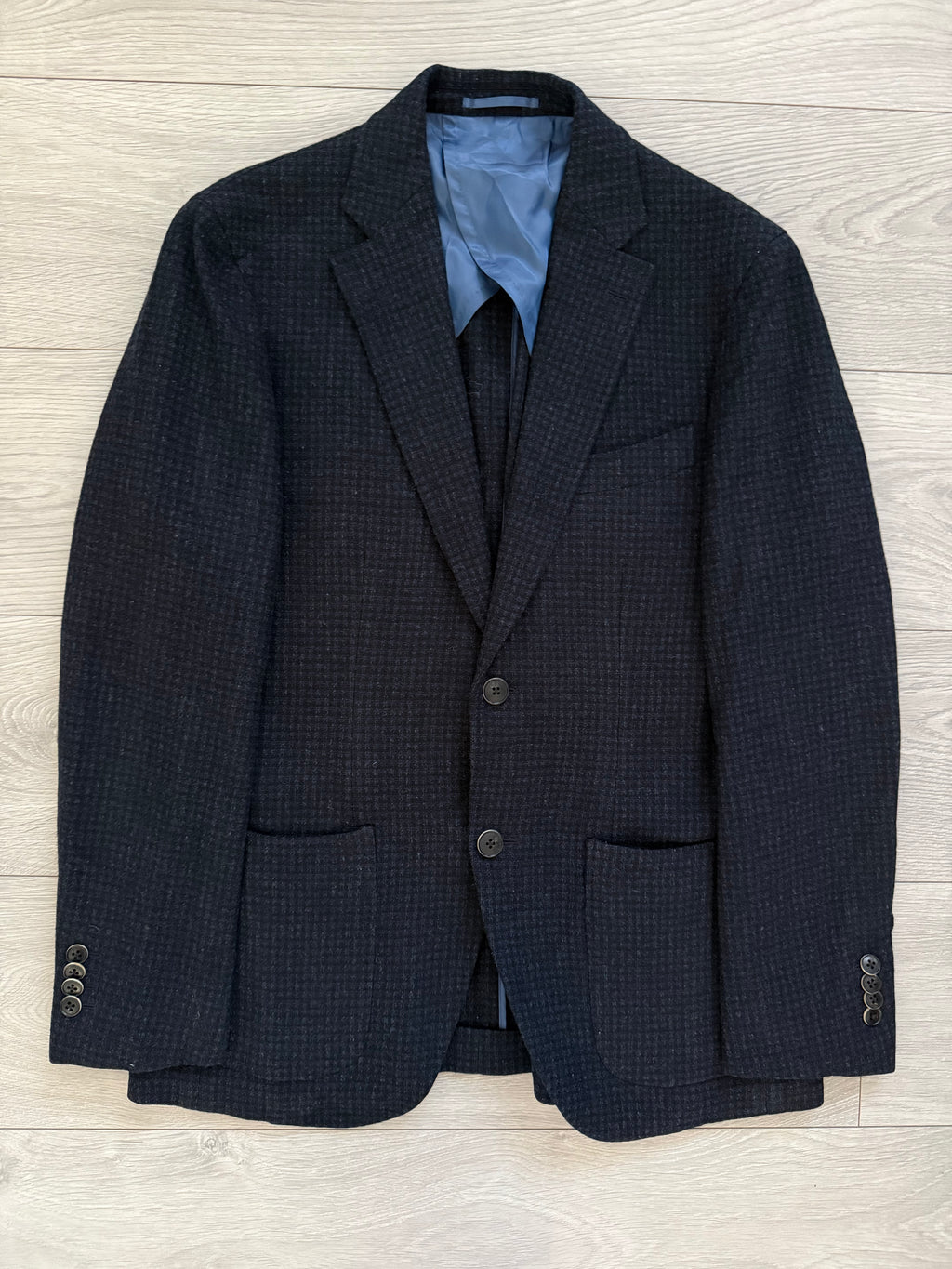 Hilton Armani 1990s 2B Unstructured Wool Sports Jacket Blazer - Size S