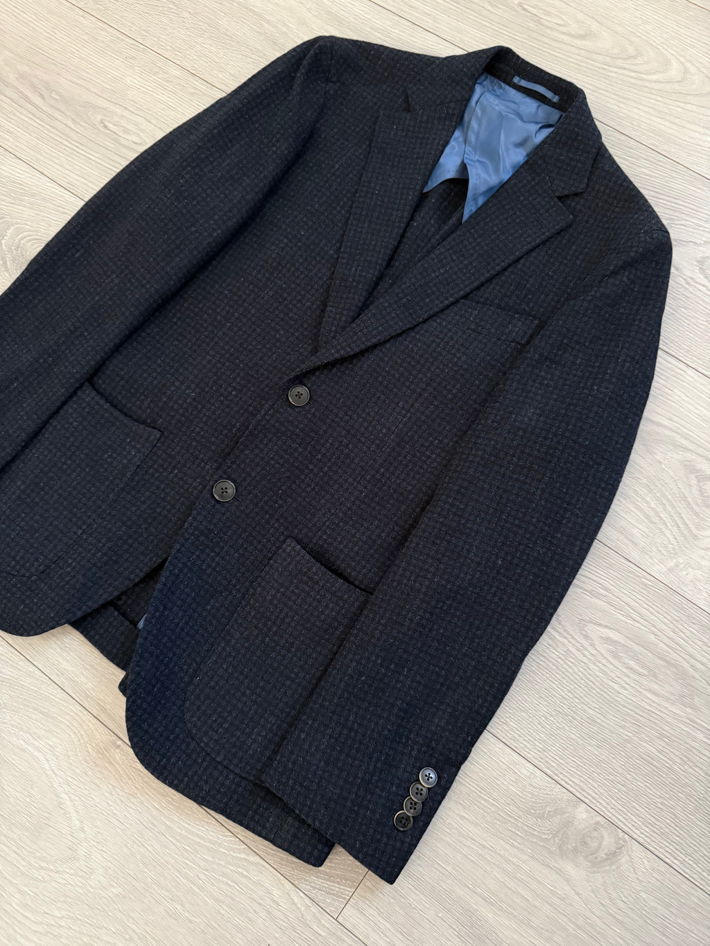 Hilton Armani 1990s 2B Unstructured Wool Sports Jacket Blazer - Size S