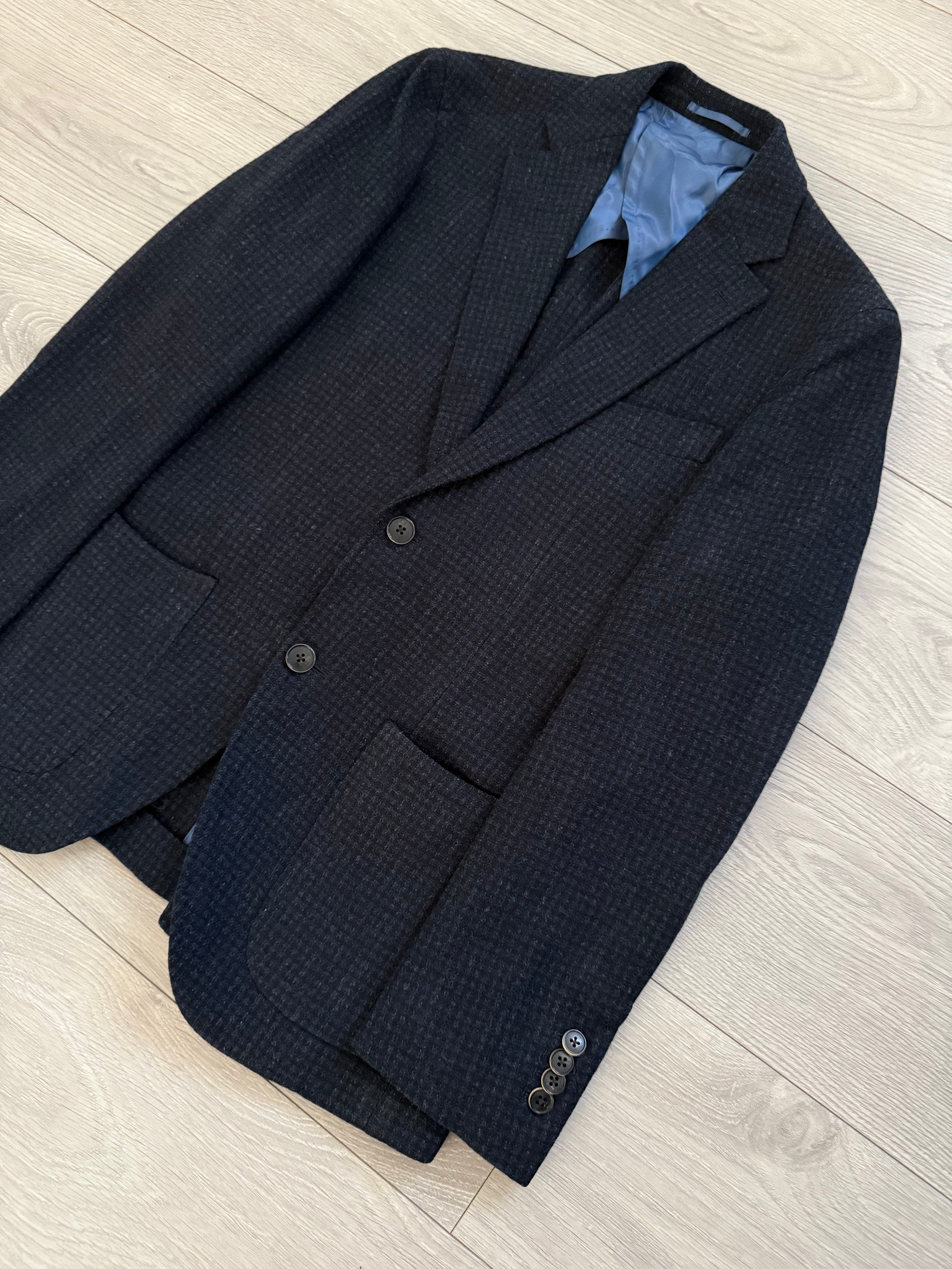 Hilton Armani 1990s 2B Unstructured Wool Sports Jacket Blazer - Size S