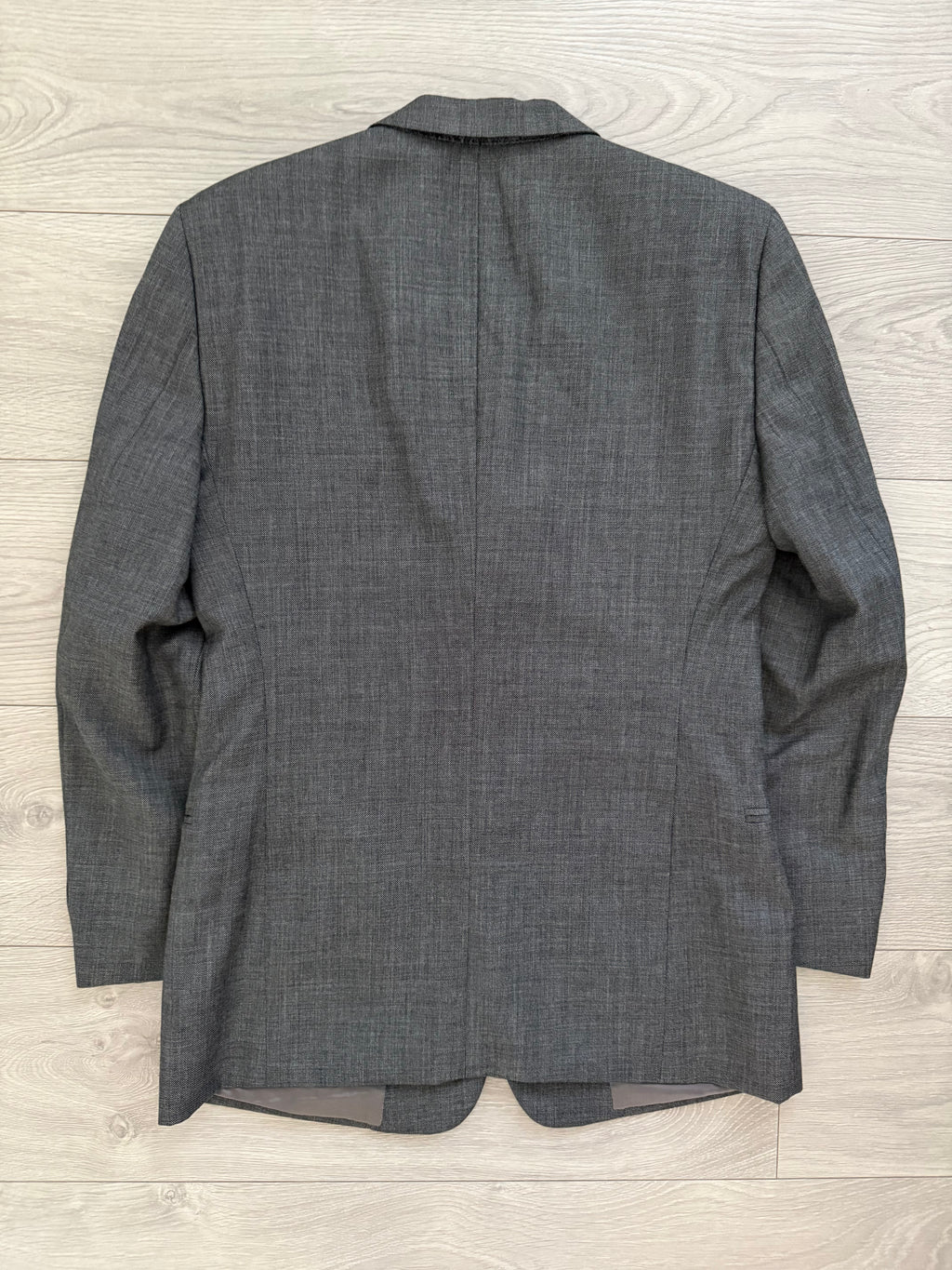 Emporio Armani AW2001 3B Grey Wool Suit - Size S Jacket / 30" Waist