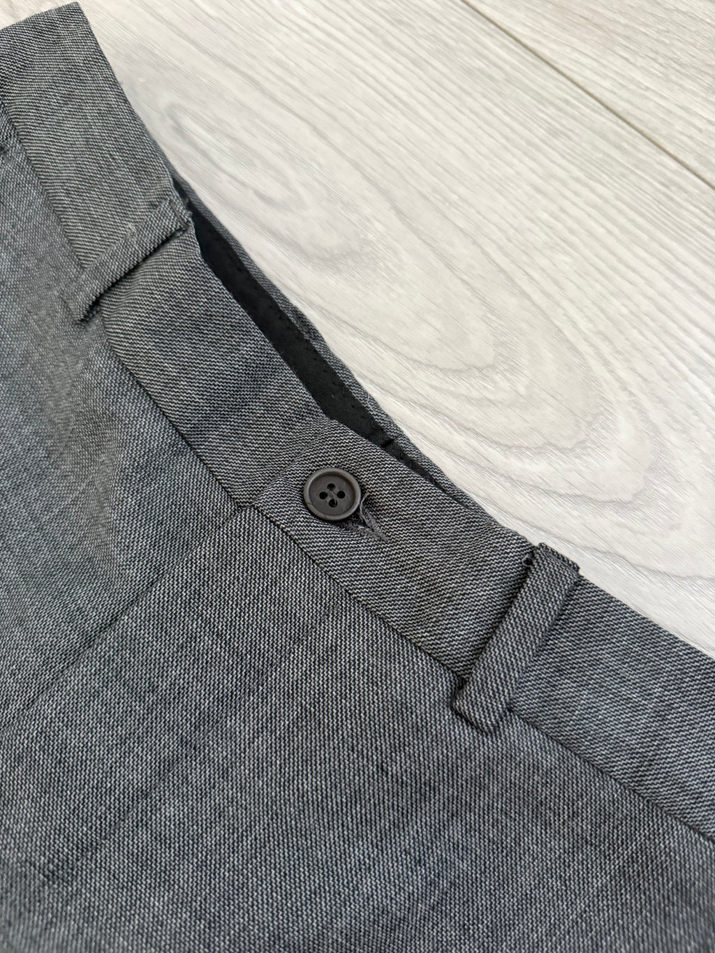 Emporio Armani AW2001 3B Grey Wool Suit - Size S Jacket / 30" Waist