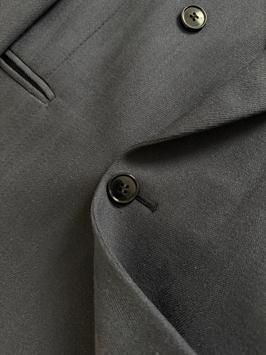 Louis Feraud Armani 1980s Peaked Lapel Double Breasted Wool Sport Jacket Blazer - Size XXL