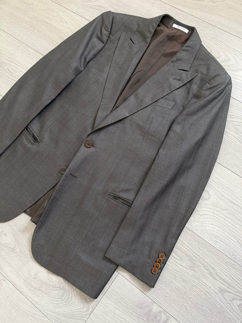 Armani 2000s 2B Peaked Lapel Wool Silk Sport Jacket Blazer - Size S