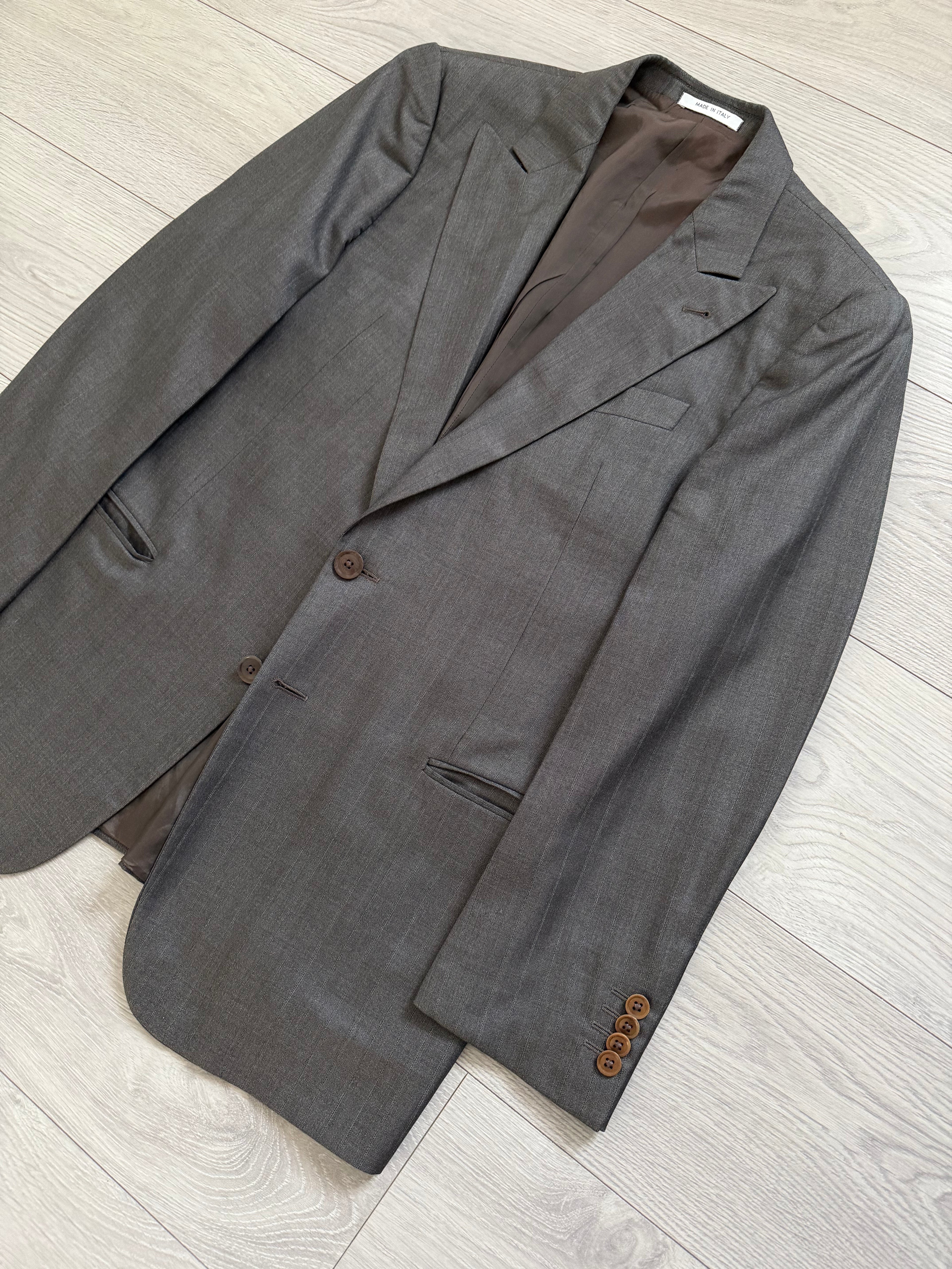 Armani 2000s 2B Peaked Lapel Wool Silk Sport Jacket Blazer - Size S
