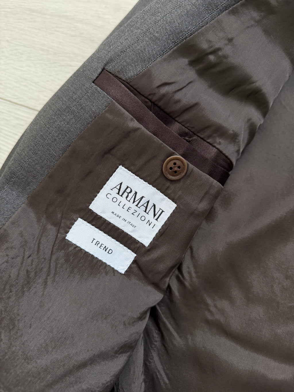 Armani 2000s 2B Peaked Lapel Wool Silk Sport Jacket Blazer - Size S