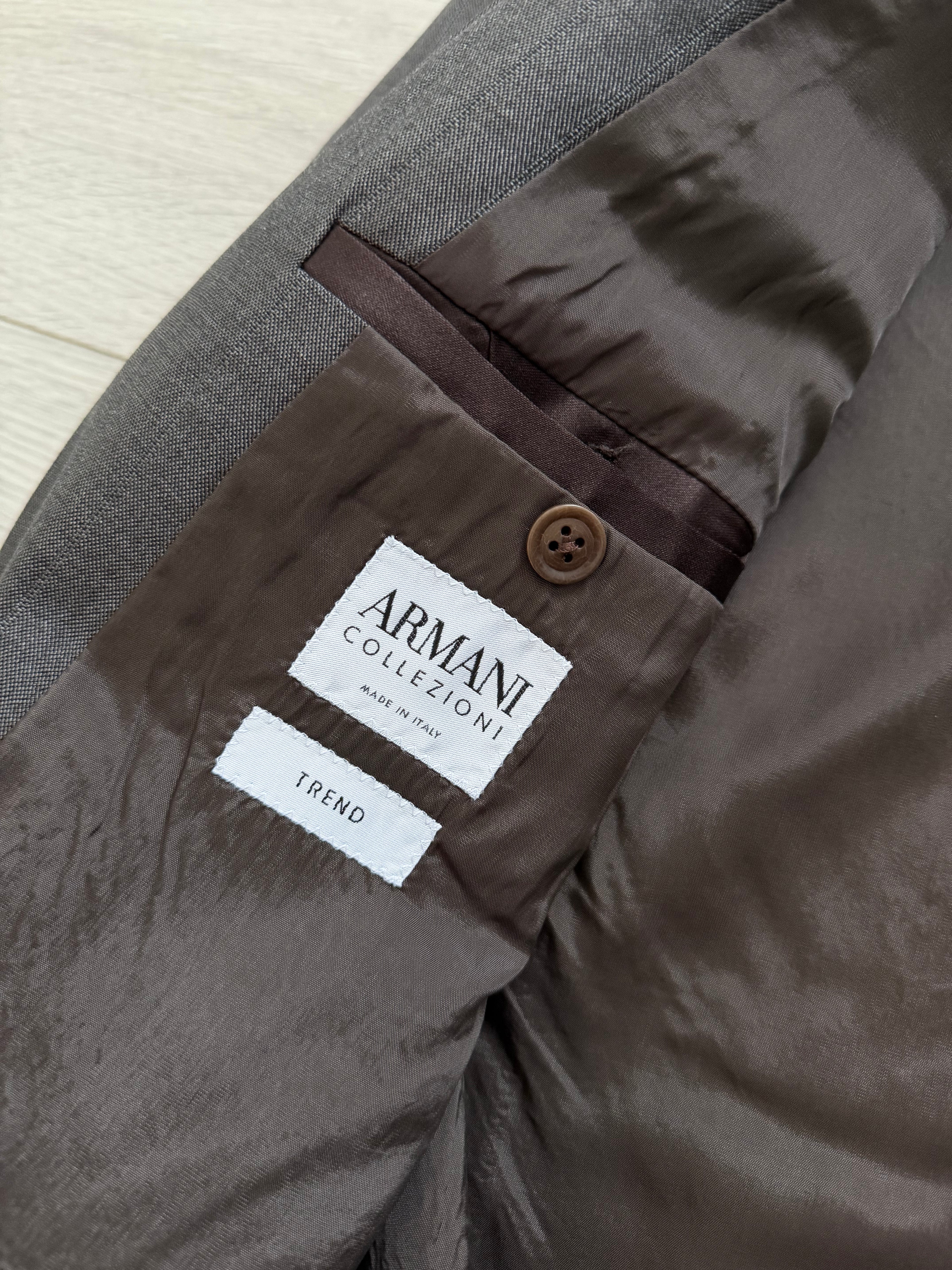 Armani 2000s 2B Peaked Lapel Wool Silk Sport Jacket Blazer - Size S