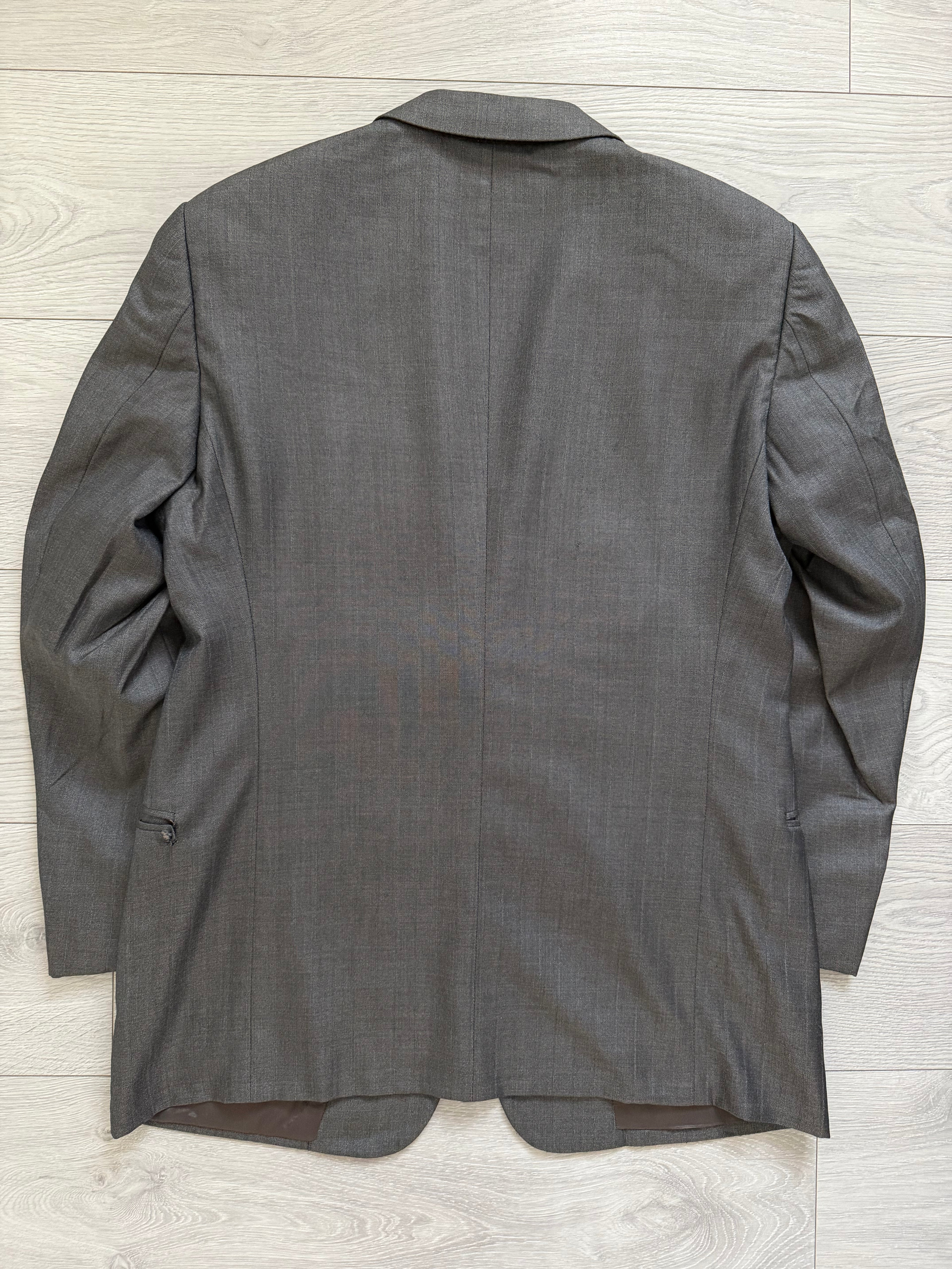 Armani 2000s 2B Peaked Lapel Wool Silk Sport Jacket Blazer - Size S