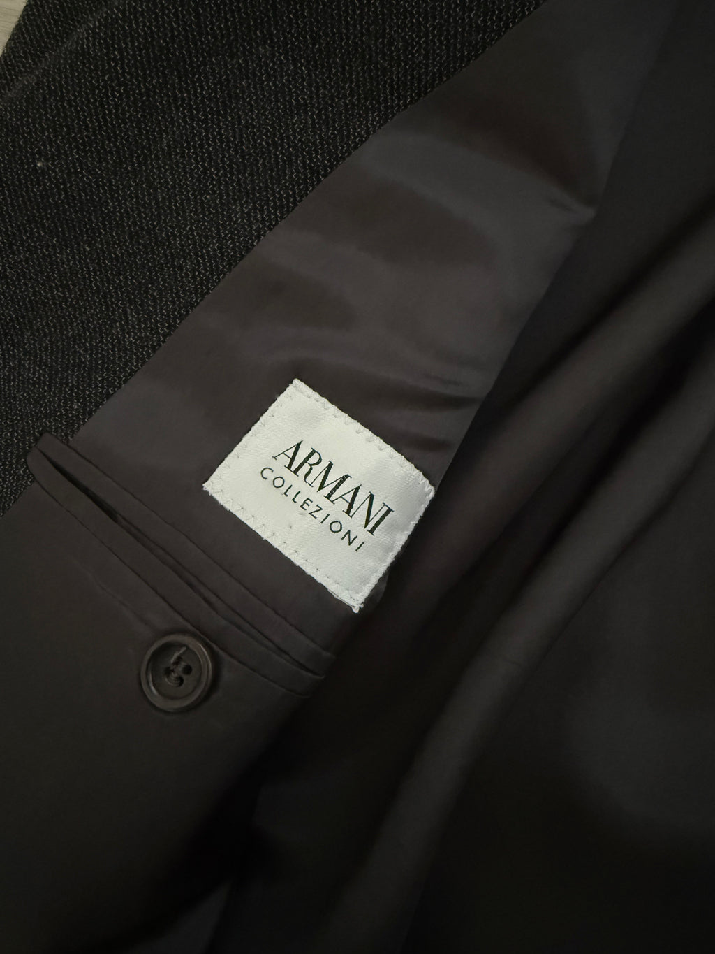 Armani 1990s 3B Wool Double-Pleated Suit Grey - Size L Jacket / 36" Waist