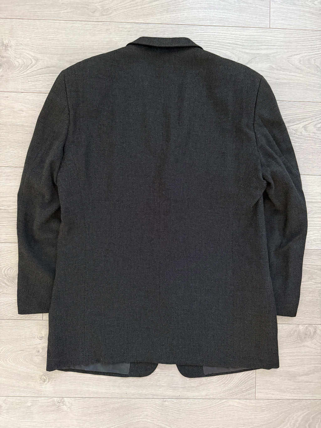 Armani 1990s 3B Wool Double-Pleated Suit Grey - Size L Jacket / 36" Waist