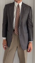 Armani 2000s 2B Peaked Lapel Wool Silk Sport Jacket Blazer - Size S
