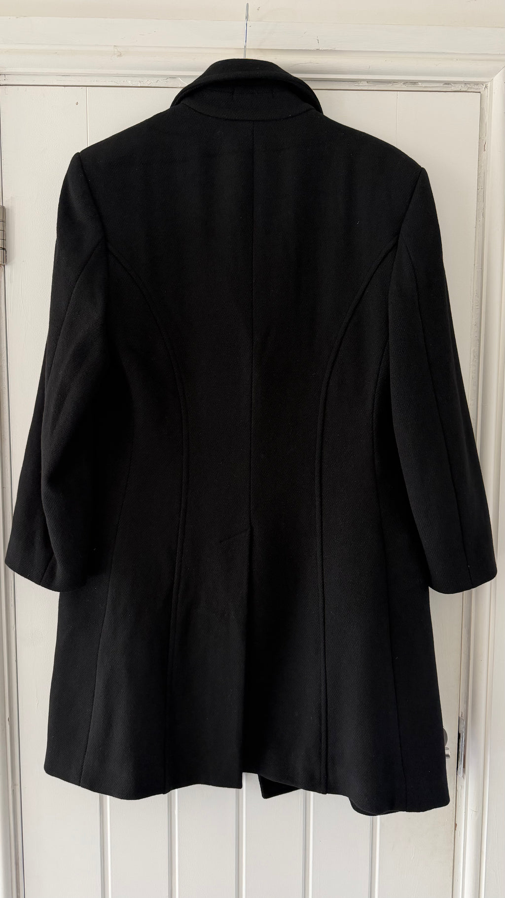 Emporio Armani 1990s Double Breasted Wool Coat - Size S