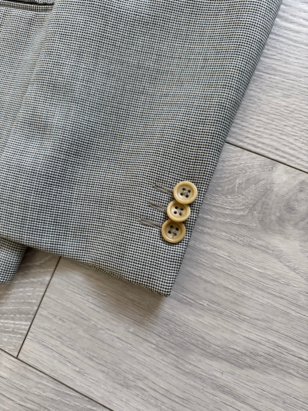 Armani 1990s 2B Textured Wool Silk Sport Jacket Blazer - Size M
