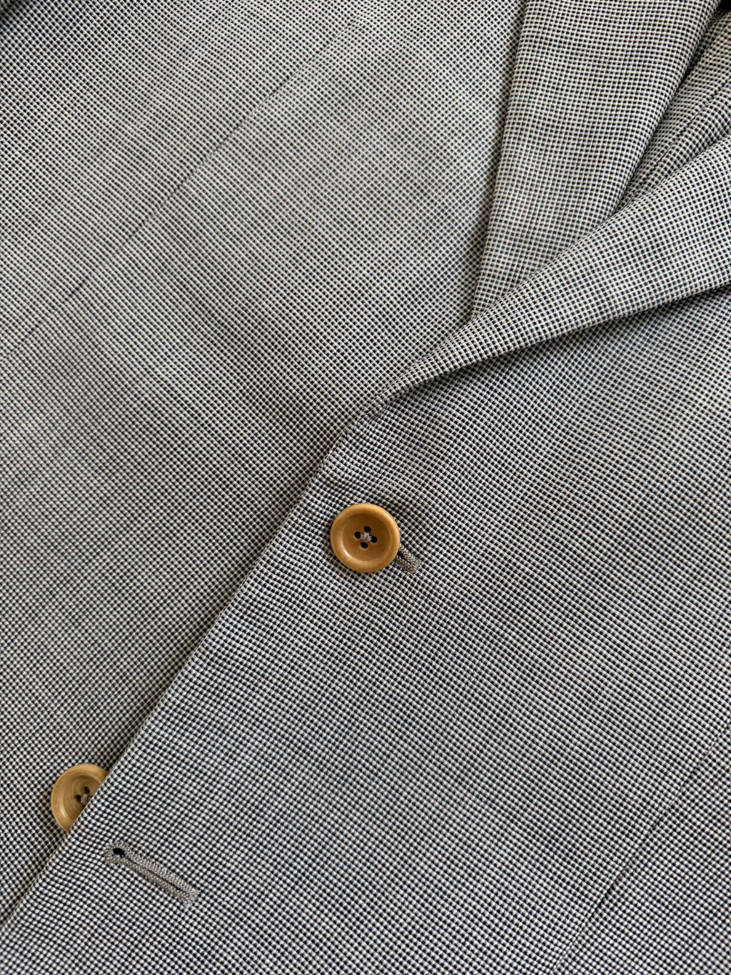 Armani 1990s 2B Textured Wool Silk Sport Jacket Blazer - Size M