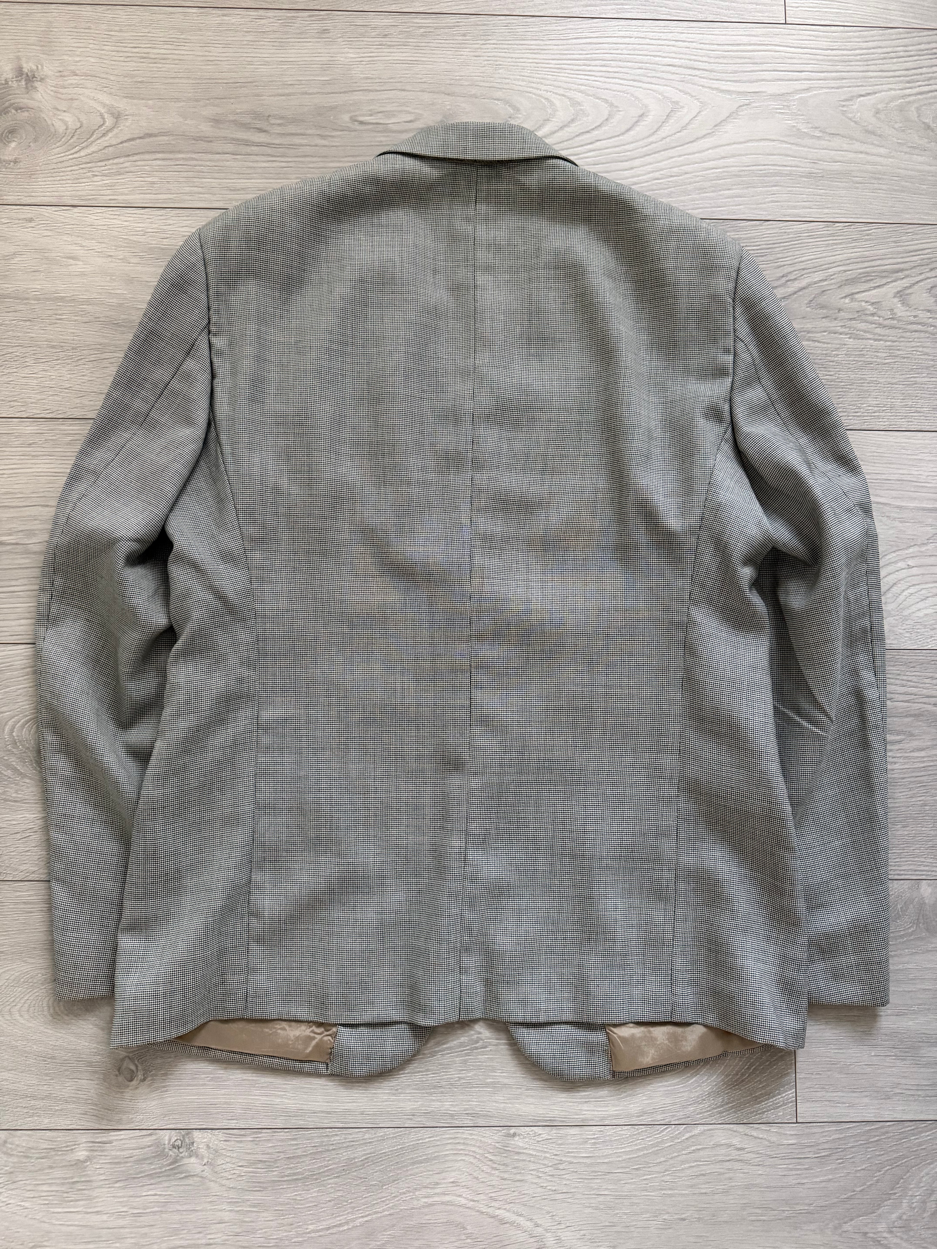 Armani 1990s 2B Textured Wool Silk Sport Jacket Blazer - Size M