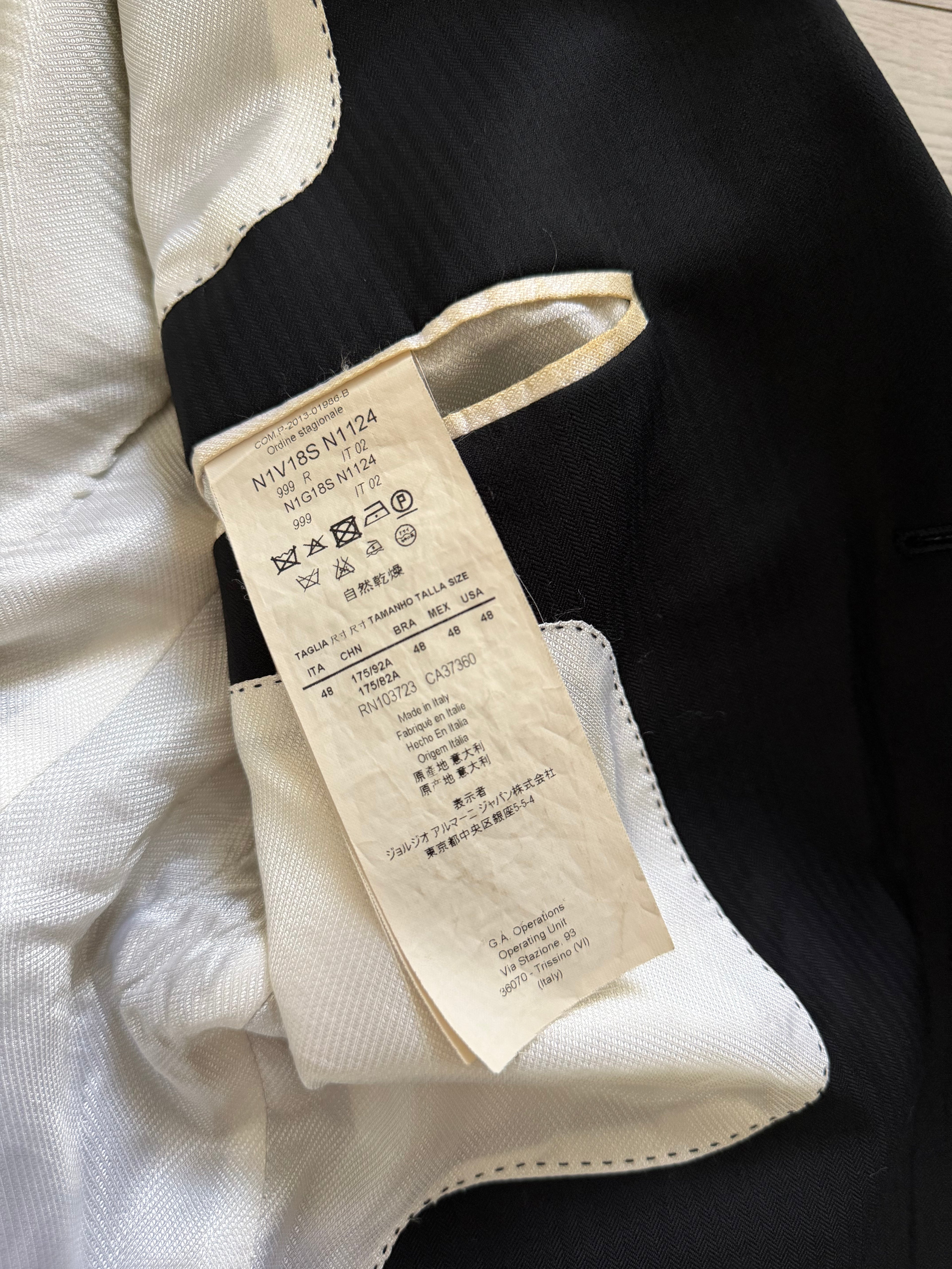 Emporio Armani 2000s 2B Wool Sport Jacket Blazer - Size S