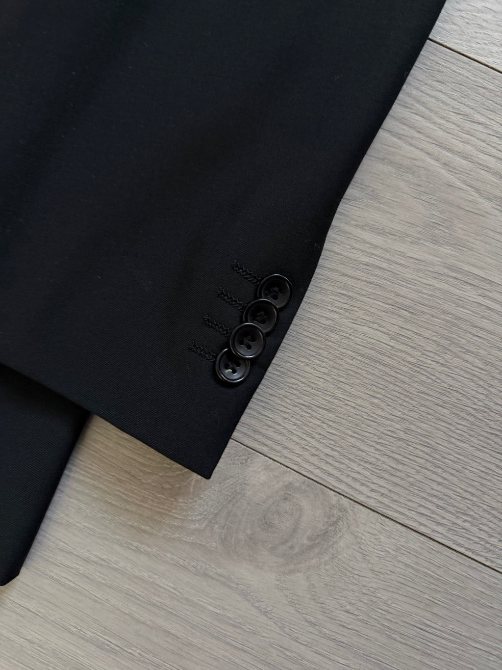 Armani 2000s 3B Black Wool Sport Jacket Blazer - Size XL