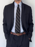 Armani 1990s 1B Pleated Wool Navy Suit - Size S Jacket / 31" Waist