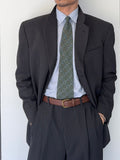 Armani 1990s 3B Textured Wool Double-Pleated Suit - Size XL Jacket / 36" Waist